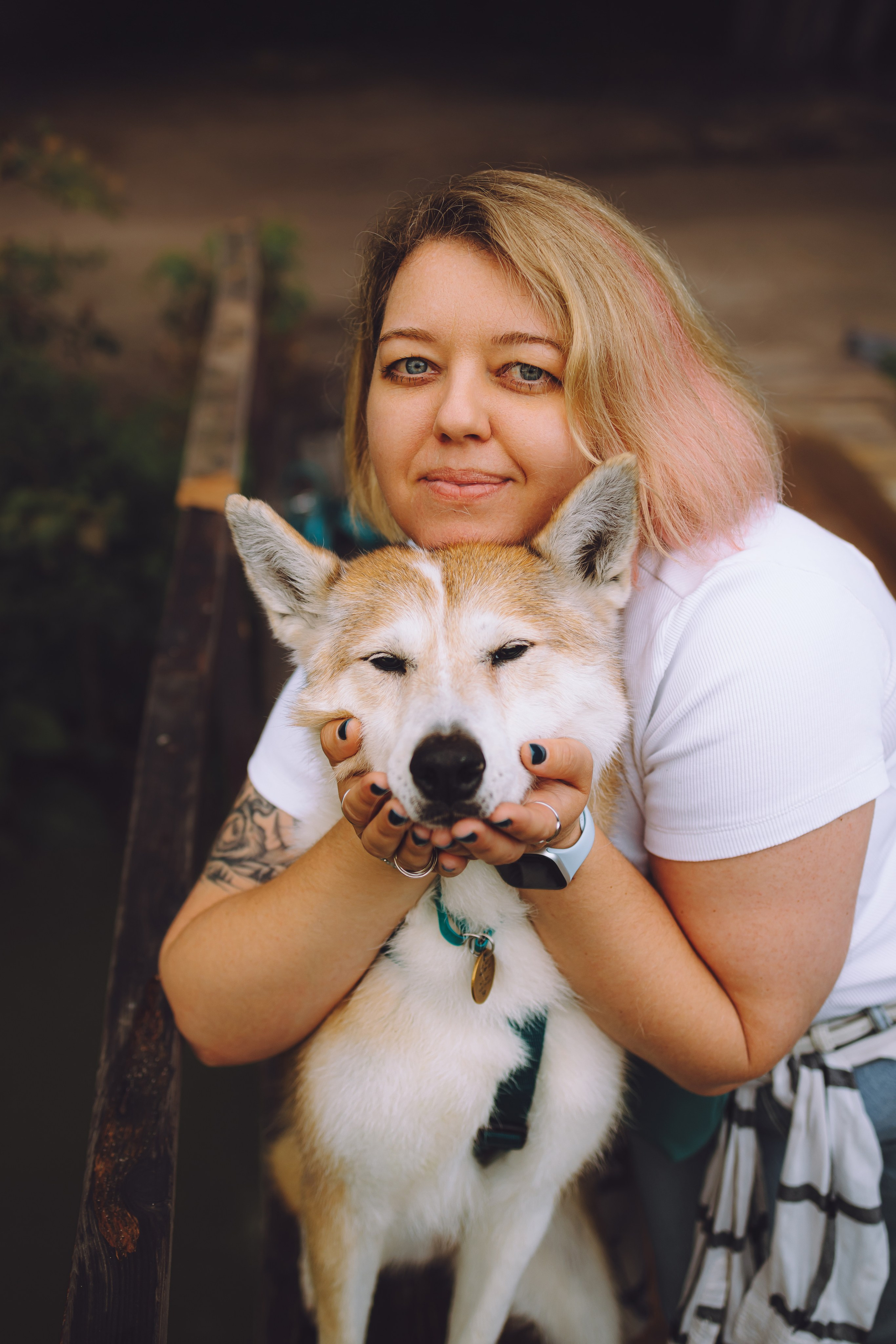 Лена и Лея. Семейный фотограф животных, анималист в Москве Екатерина Киреева