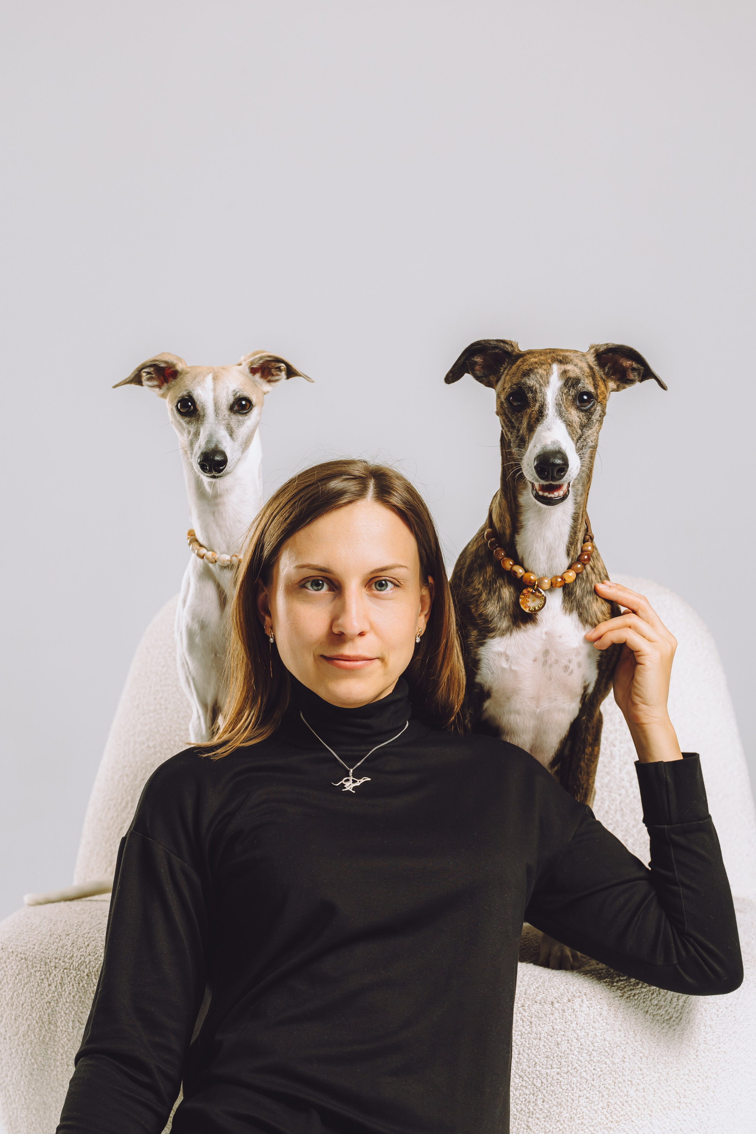 Оксана, Энигма и Мелодия. Семейный фотограф животных, анималист в Москве Екатерина Киреева