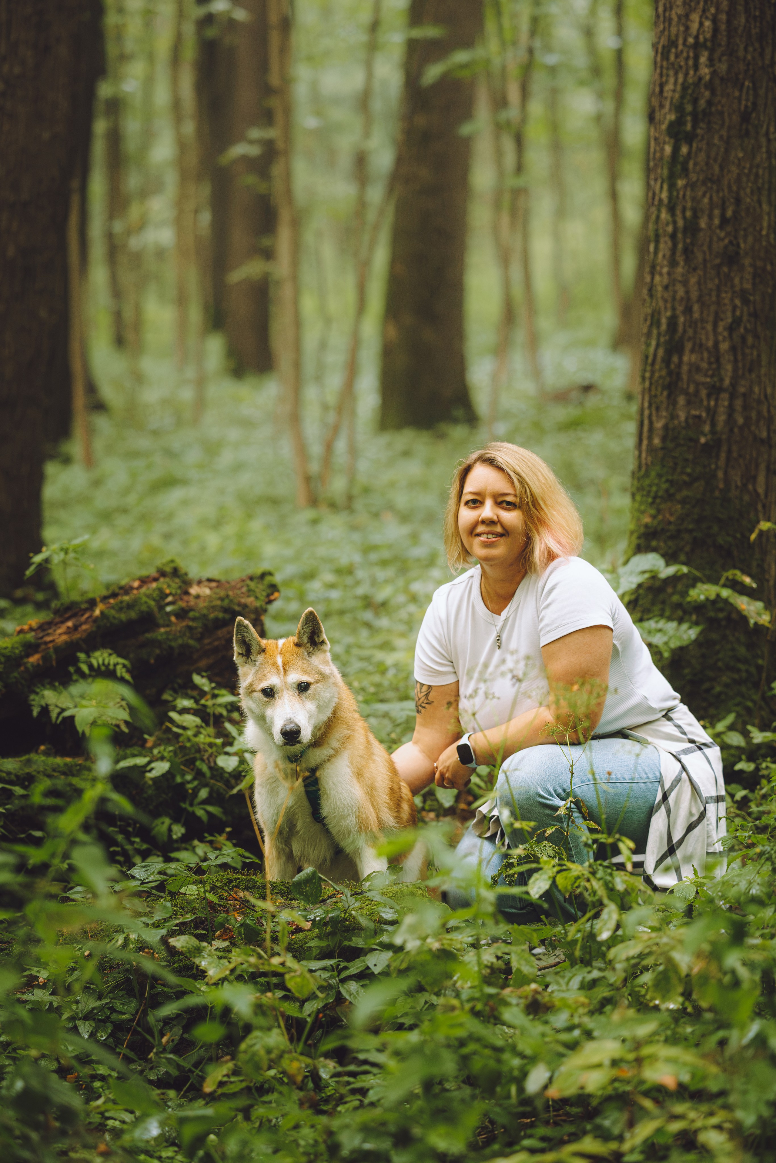 Лена и Лея. Семейный фотограф животных, анималист в Москве Екатерина Киреева
