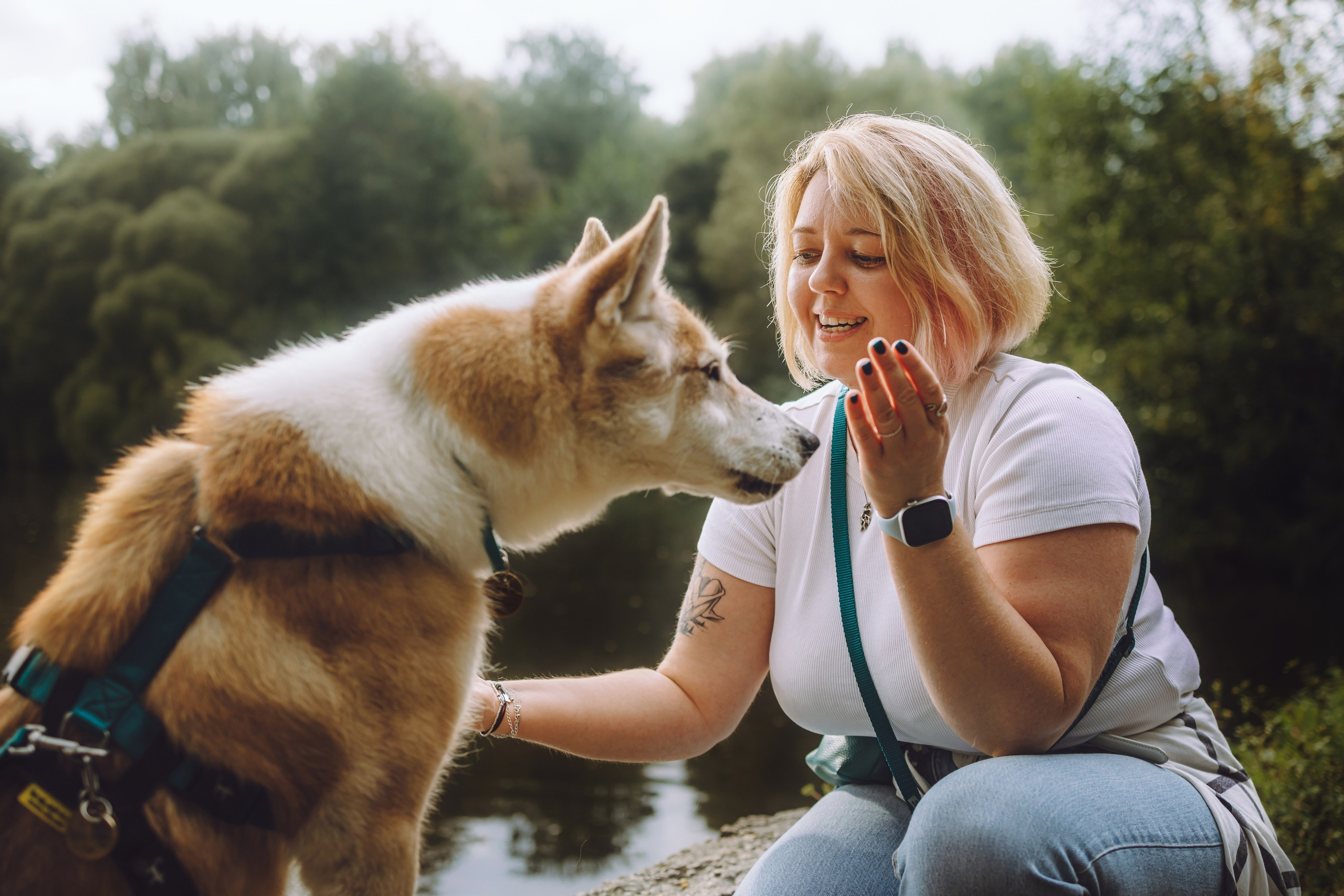 Лена и Лея. Семейный фотограф животных, анималист в Москве Екатерина Киреева