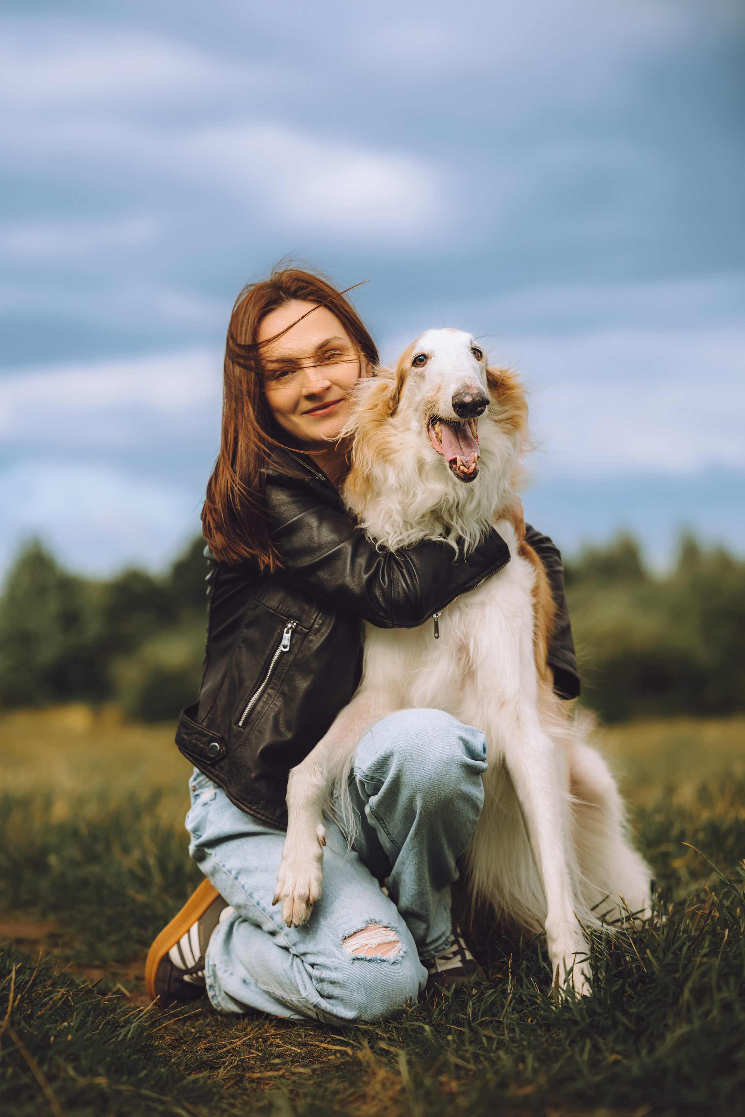 Кристина и все-все. Семейный фотограф животных, анималист в Москве Екатерина Киреева