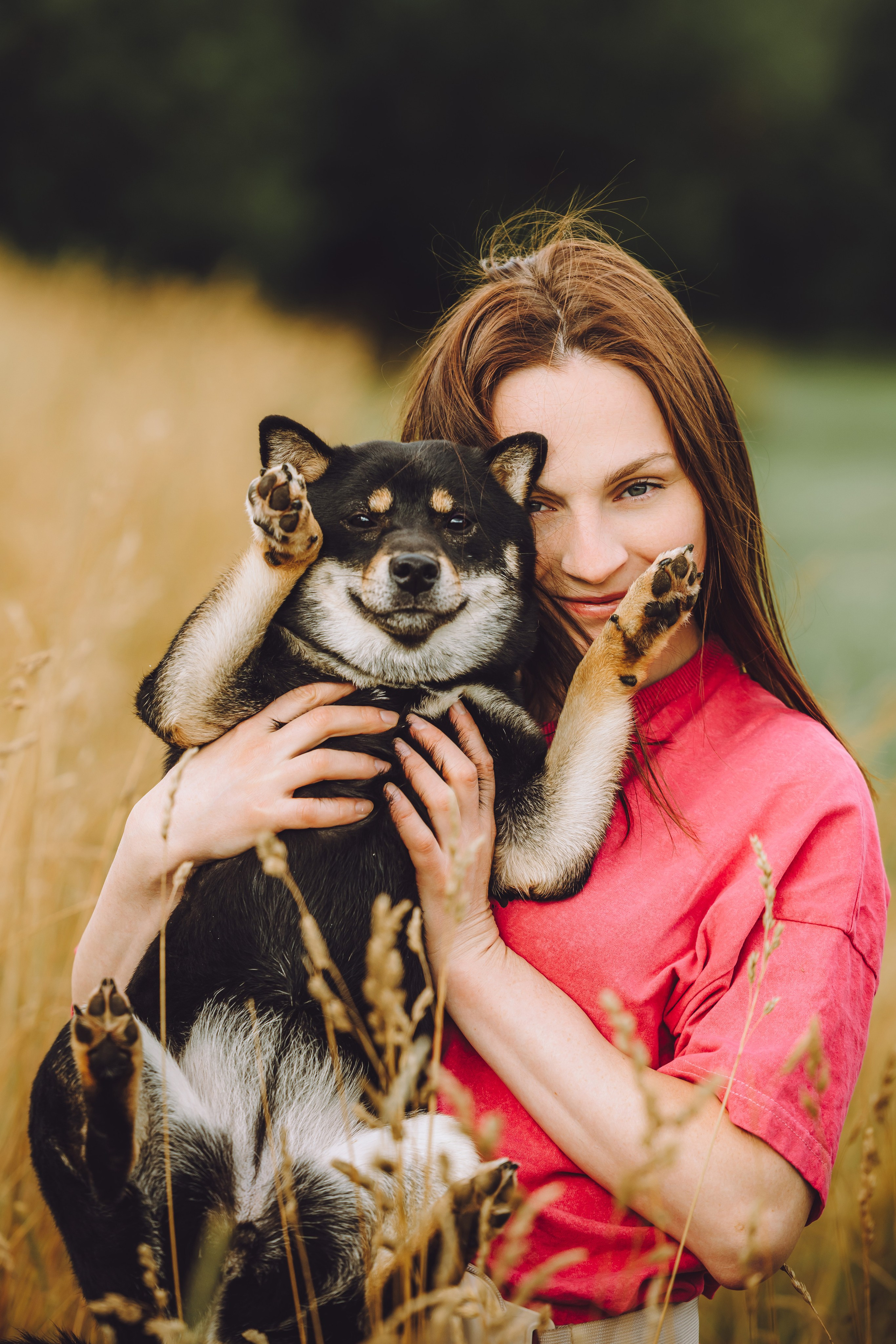 Кристина и все-все. Семейный фотограф животных, анималист в Москве Екатерина Киреева