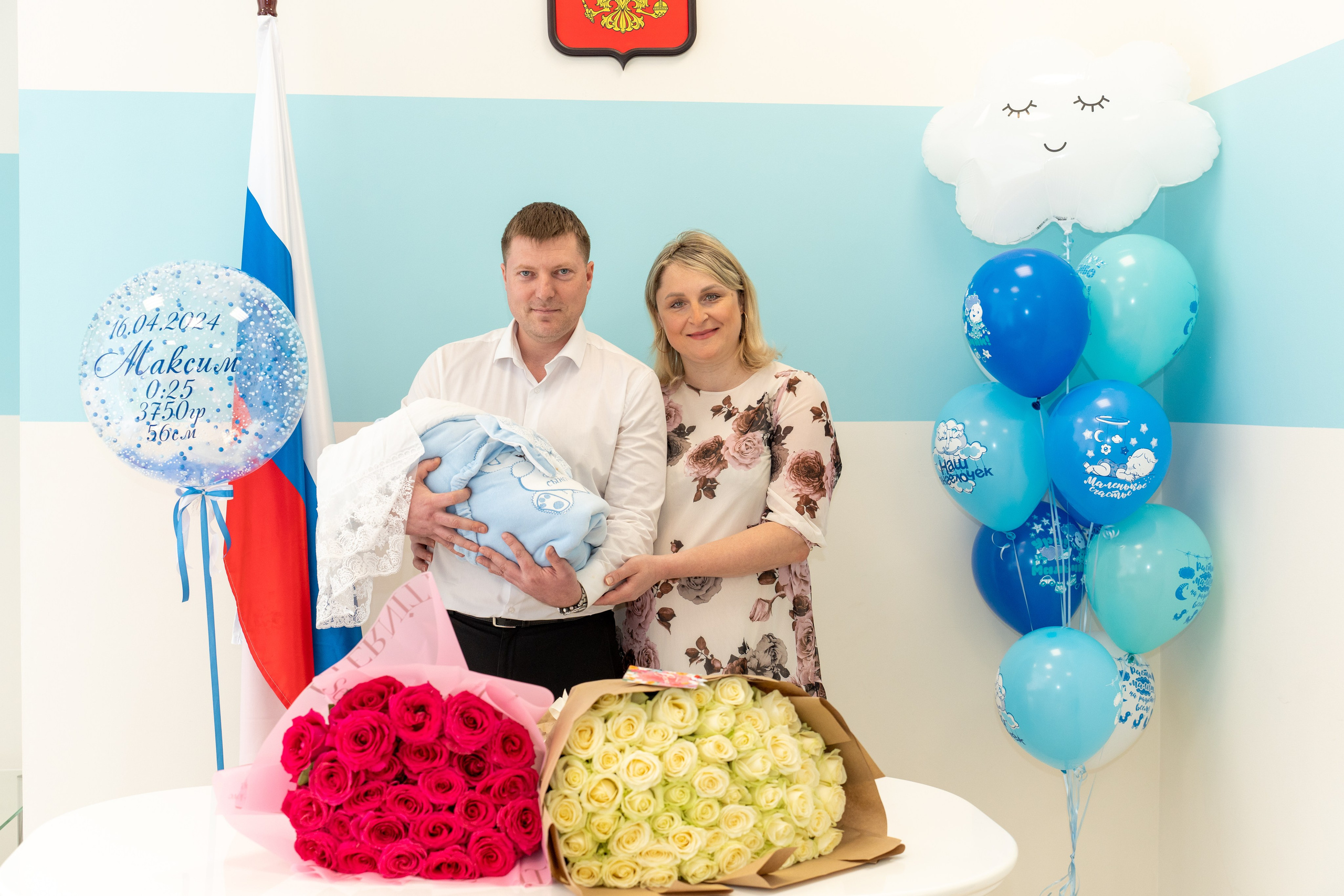 Выписка из роддома. Фотограф на Крещение и Венчание в Туле, детский и семейный фотограф