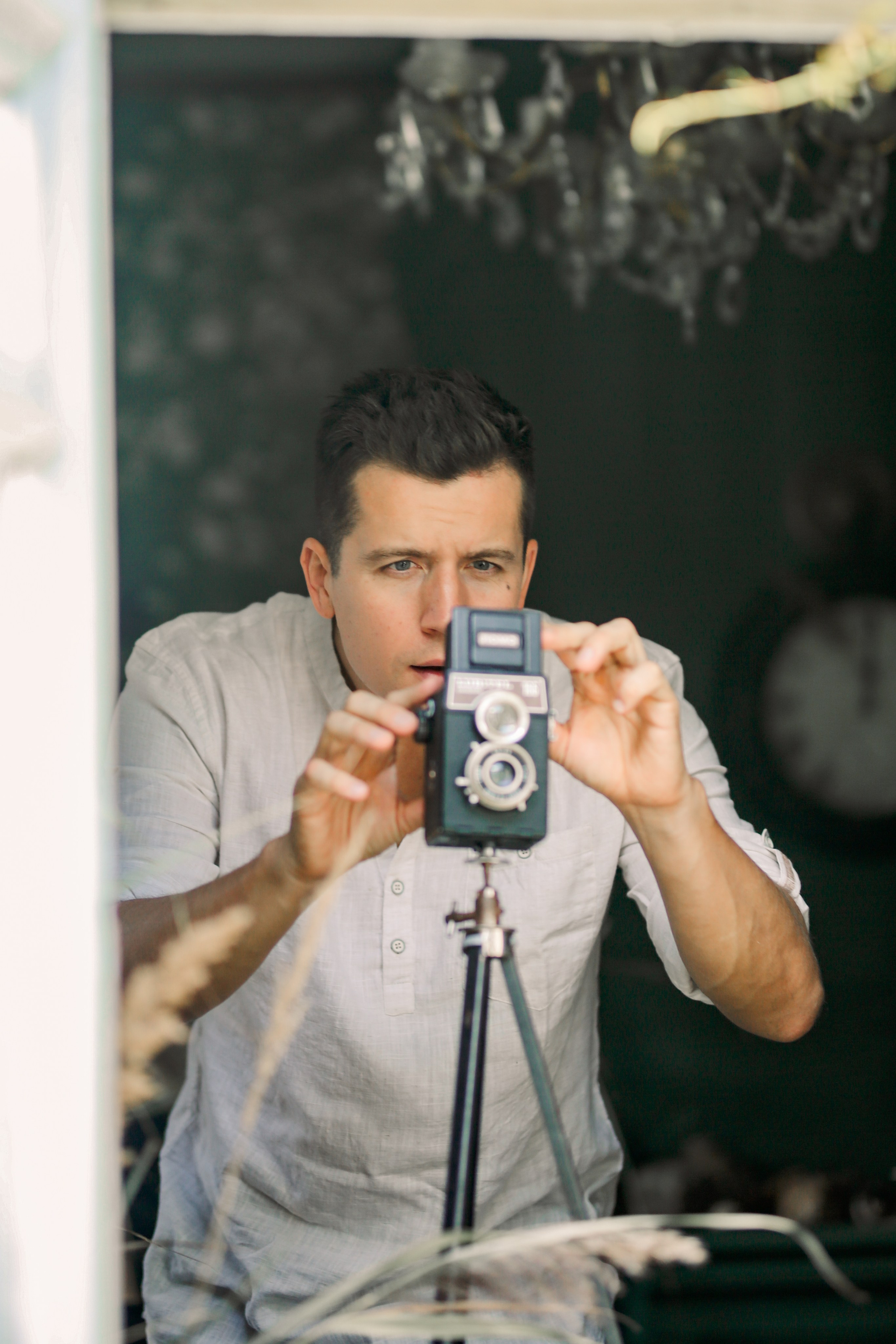 Писатель в Drozd House. Фотограф Анастасия Залевская