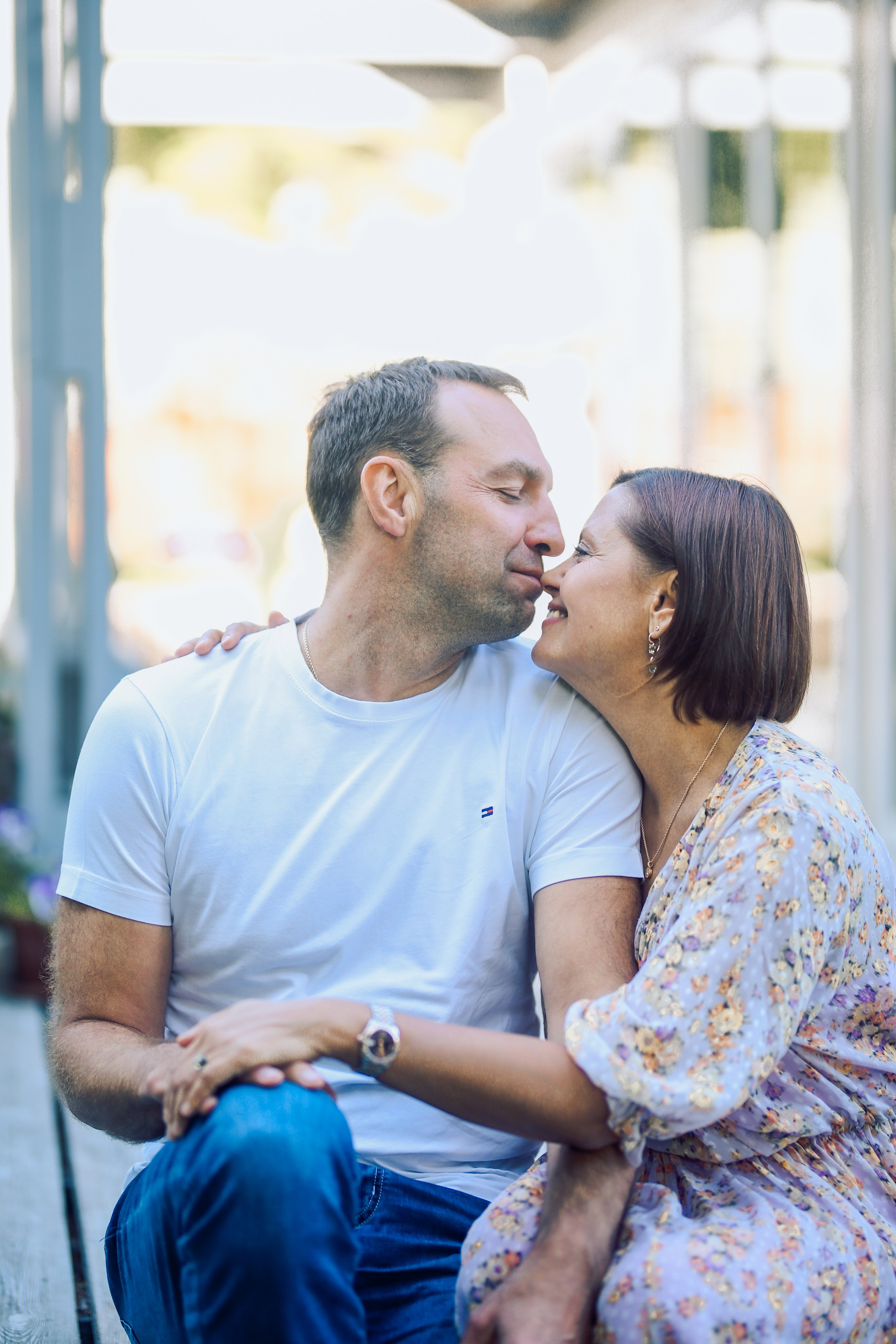 Юлия с семьей. Фотограф Анастасия Залевская
