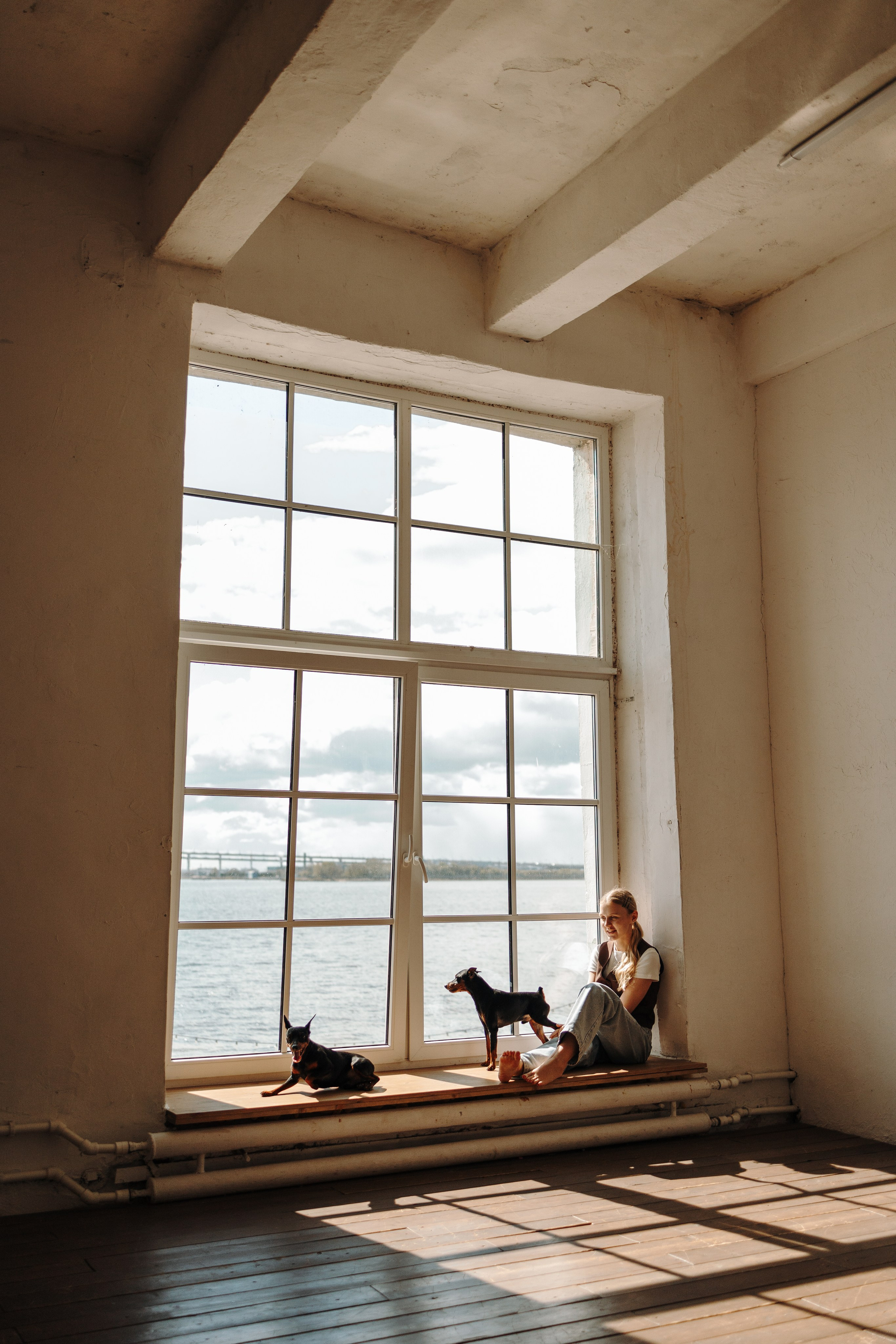 Катя и ее мальчики. Фотограф — Анималист | Санкт-Петербург