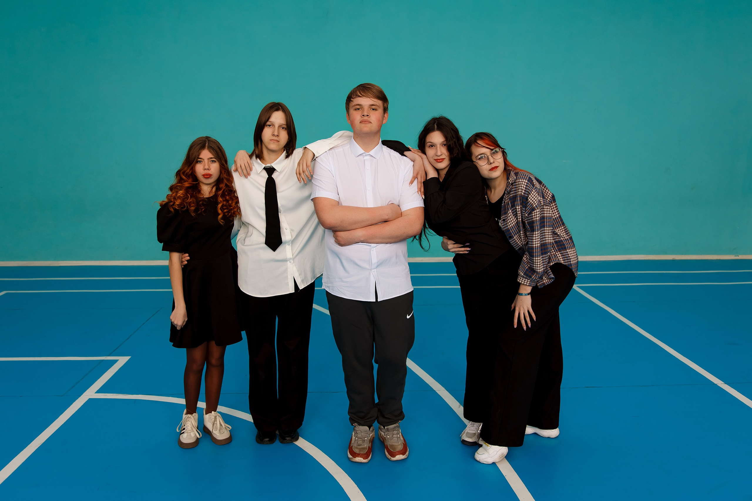 11 класс с. Барабаш. Фотограф Любовь Корниенко, Примоский край