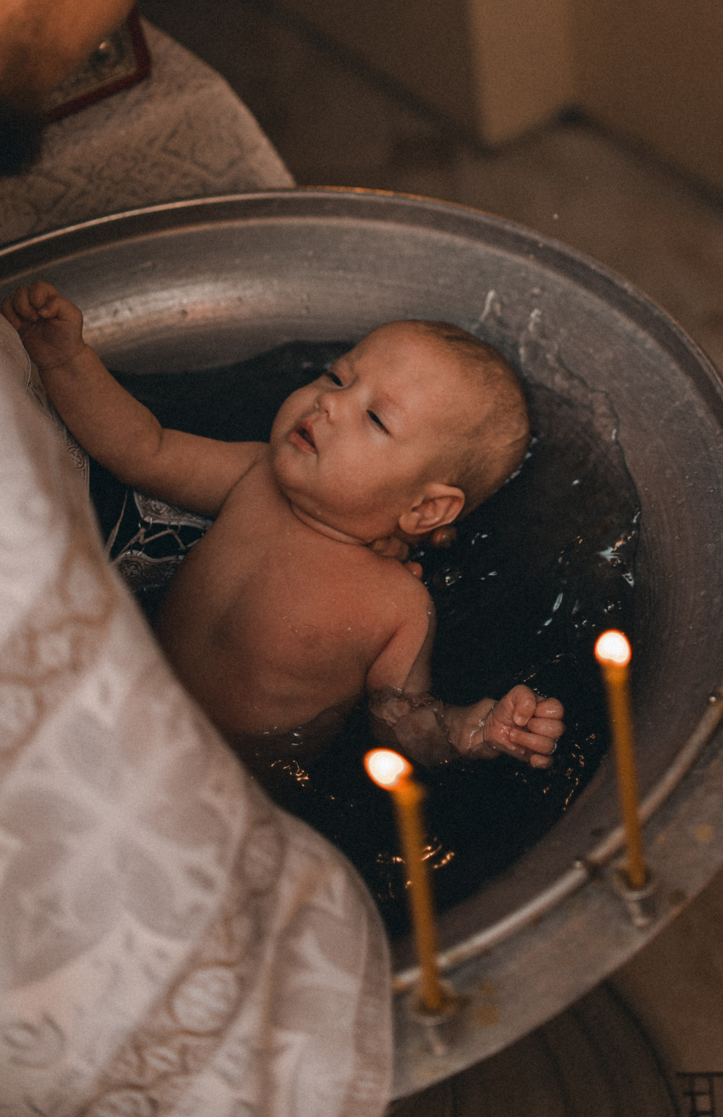 Таинство крещения Веры и Маши. Семейный фотограф Milena feel it