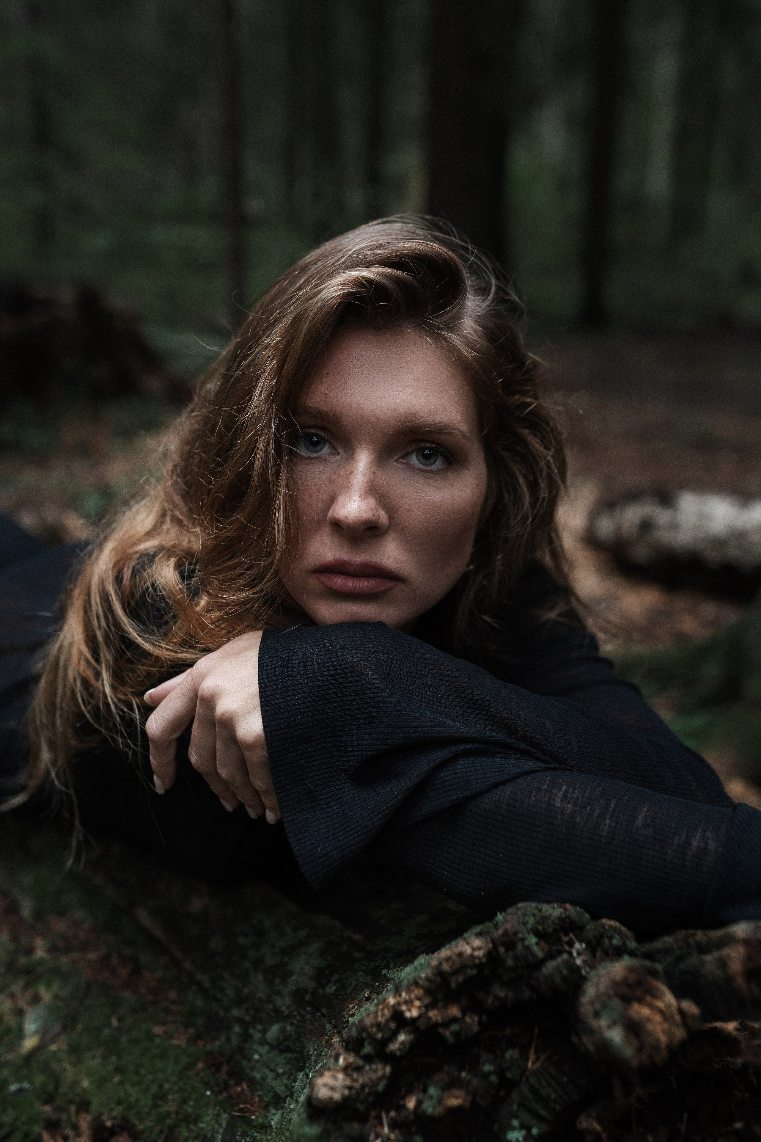 Портретная фотосессия в лесу | Фотограф СПб Дарья Мейкер. Дарья Мейкер • Фотограф в Санкт-Петербурге