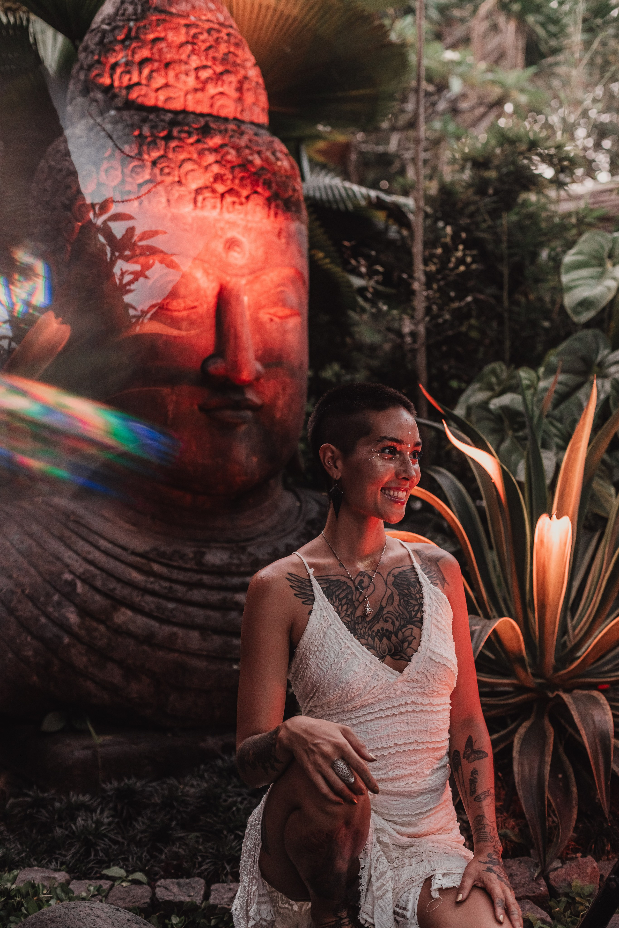 Navaratri w Bhakti Bliss at Dragon tea temple. Мариам Багдасарян