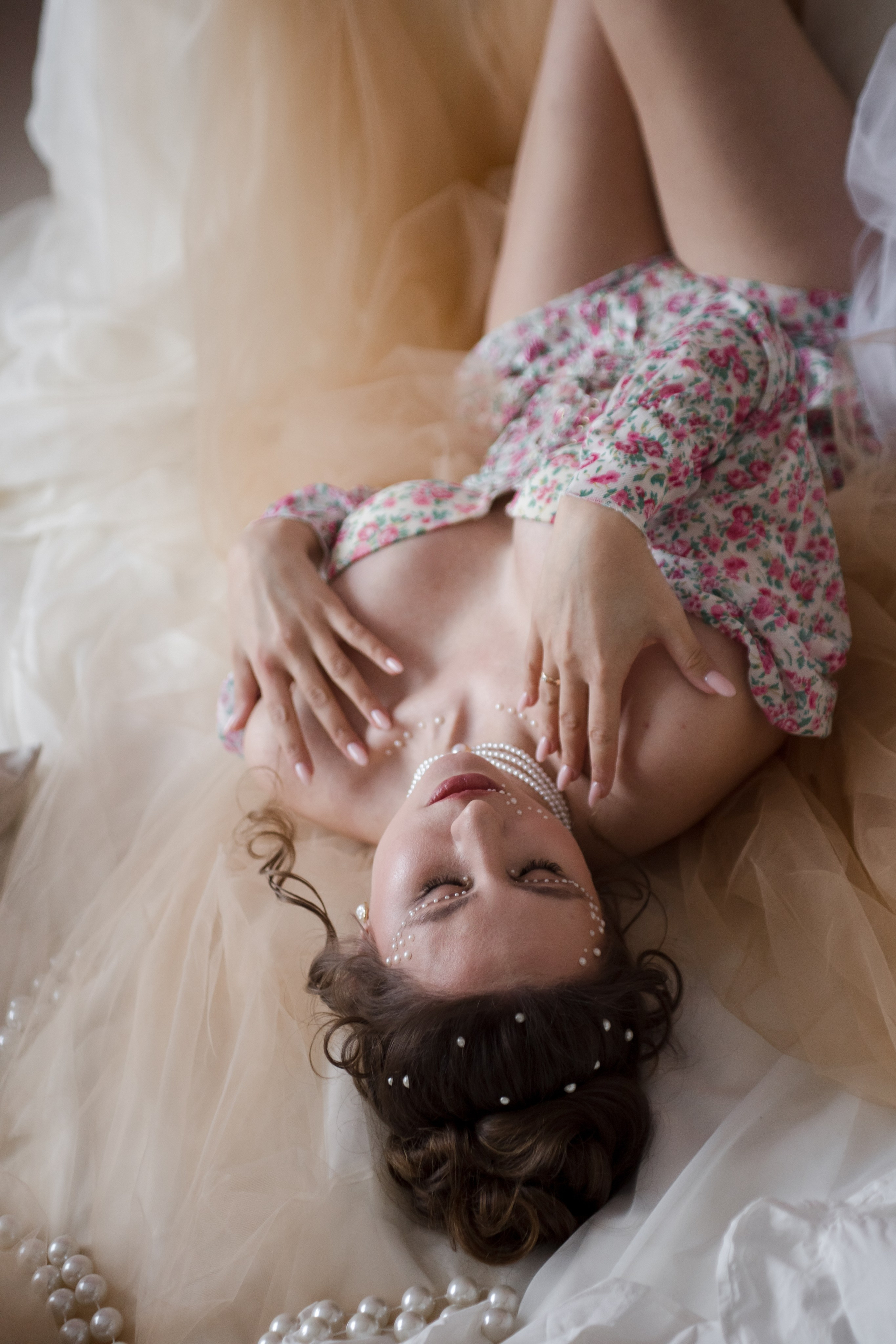 Lady in pearl. Фотограф Юлия Попова — JP Creative — хранитель семейной хроники в Петербурге