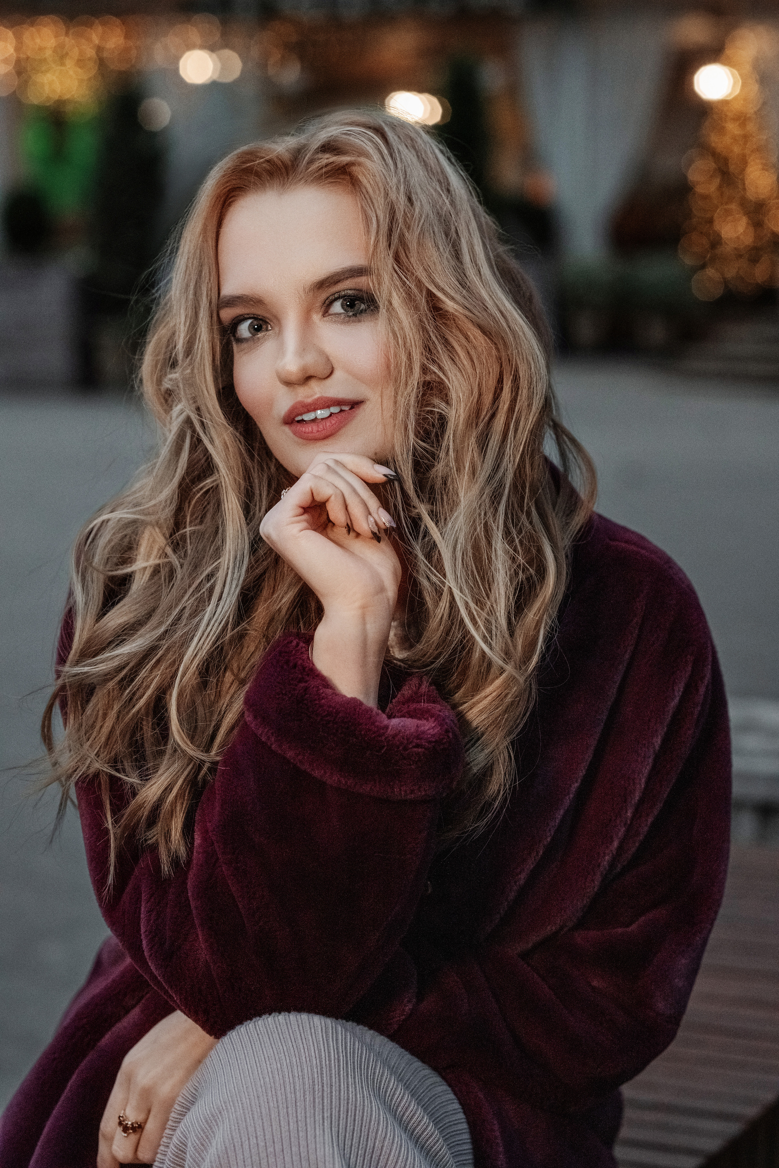 Прогулочная с огоньками. Фотограф в Крыму Кот Мария