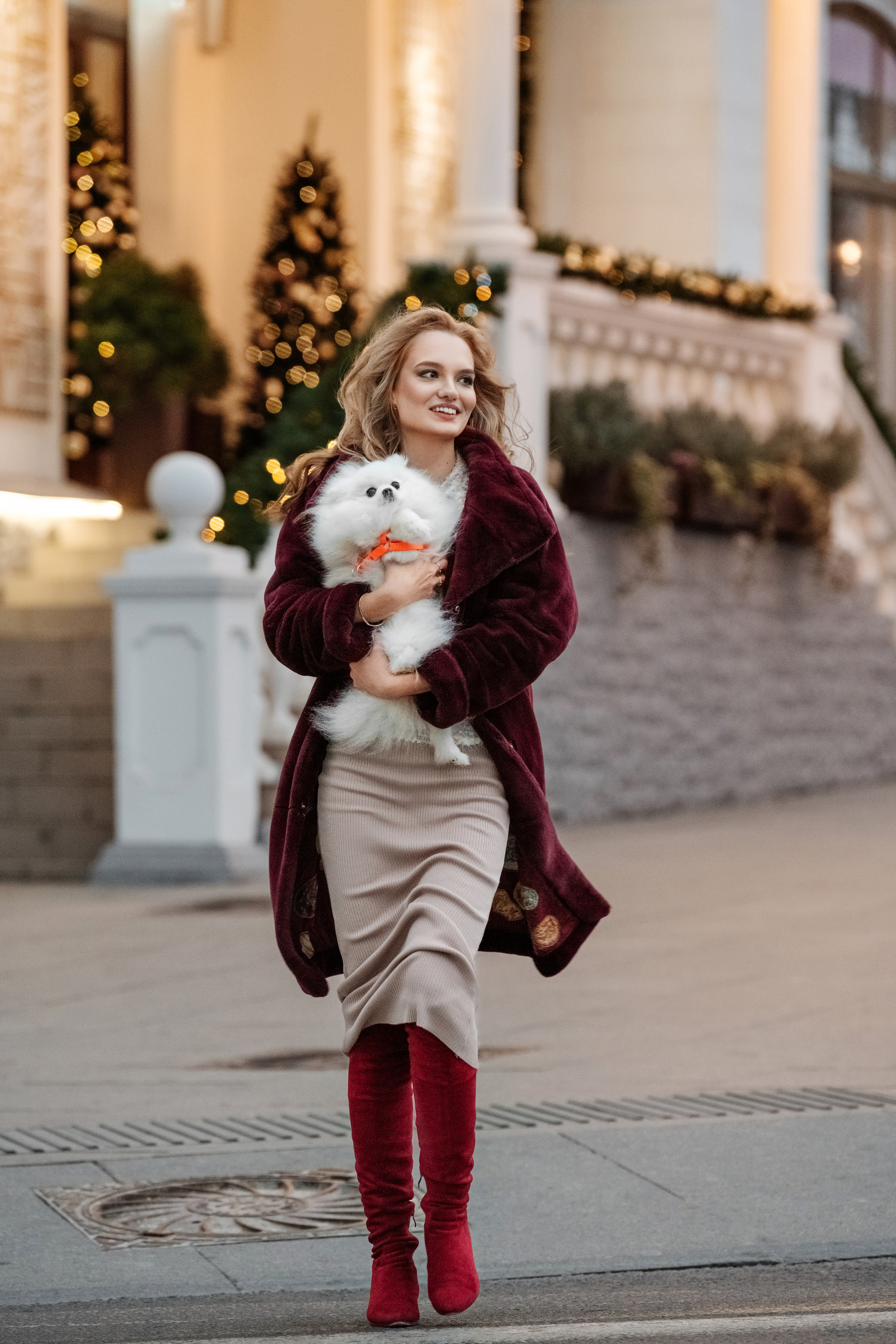 Прогулочная с огоньками. Фотограф в Крыму Кот Мария