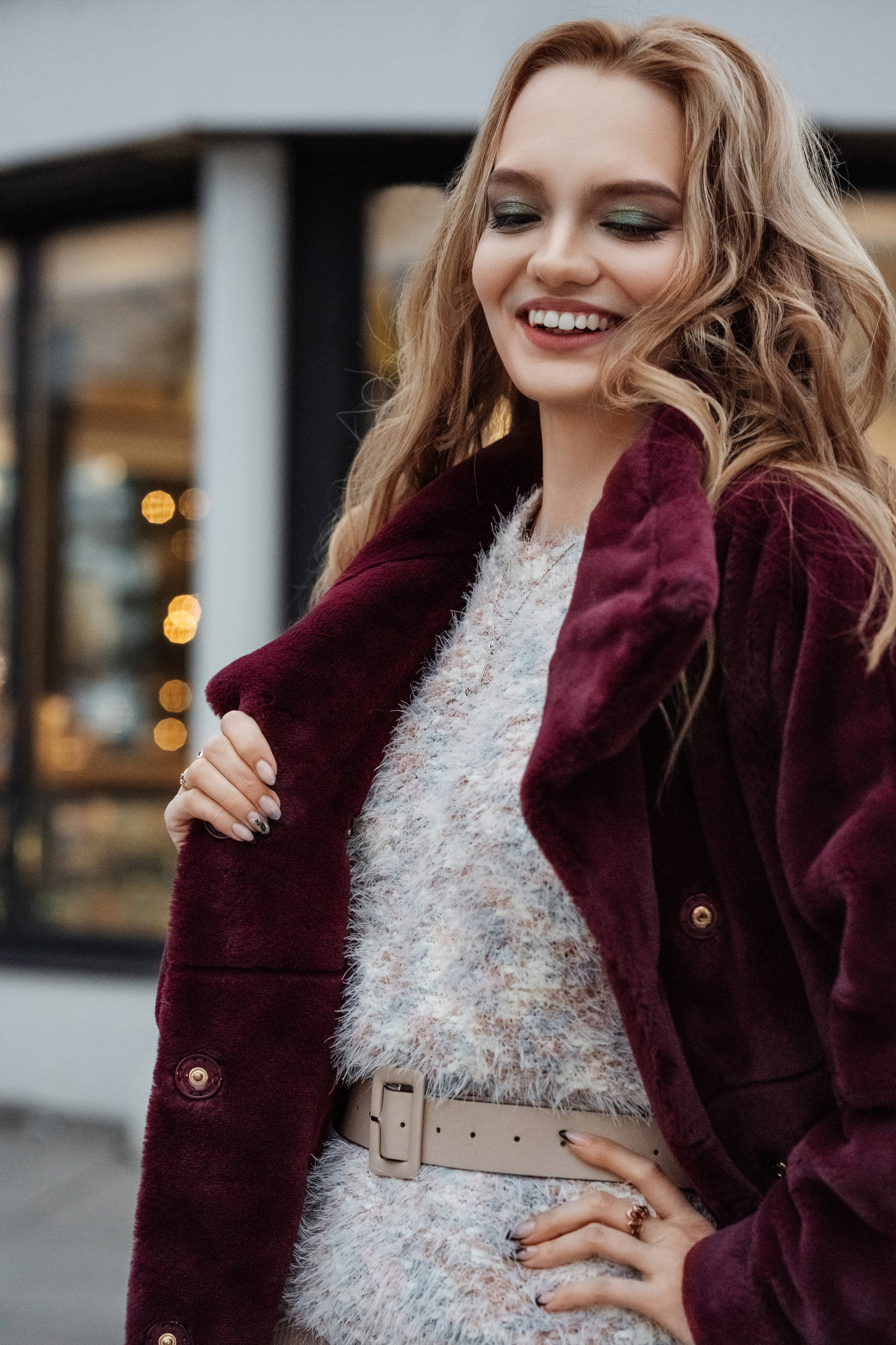 Прогулочная с огоньками. Фотограф в Крыму Кот Мария