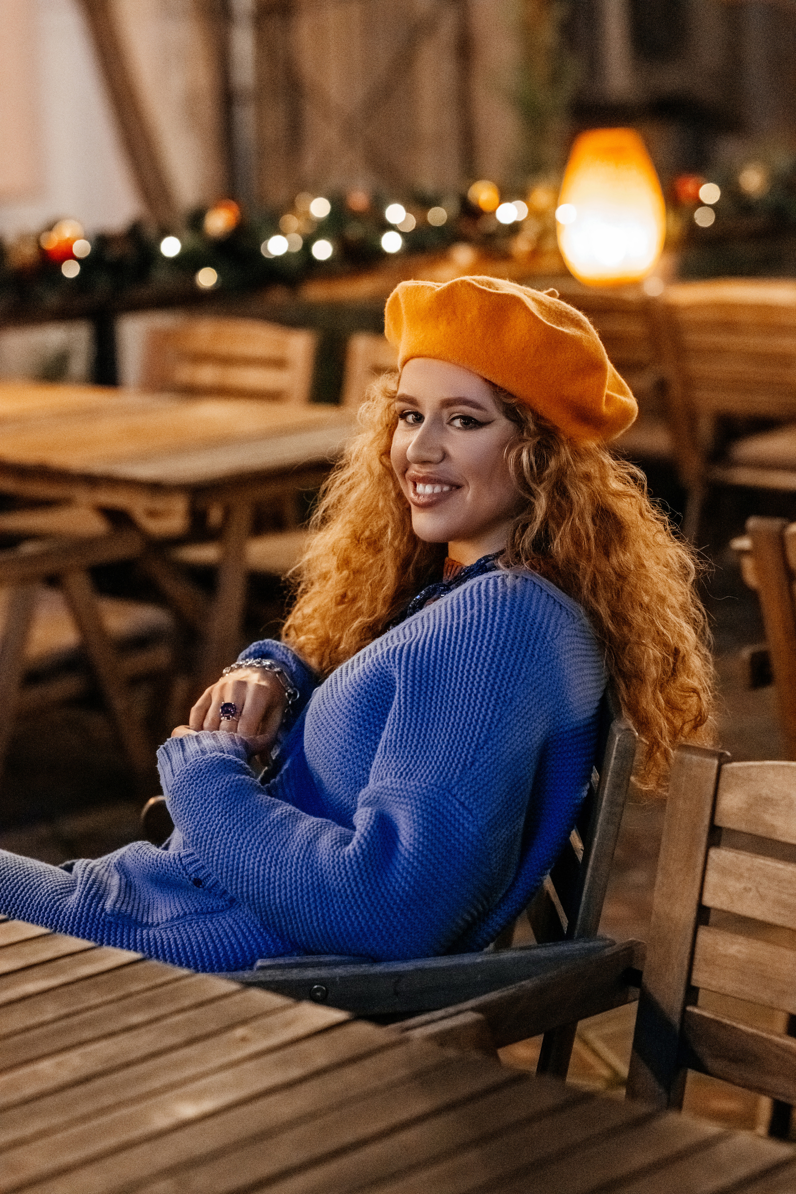 Прогулочная с огоньками. Фотограф в Крыму Кот Мария