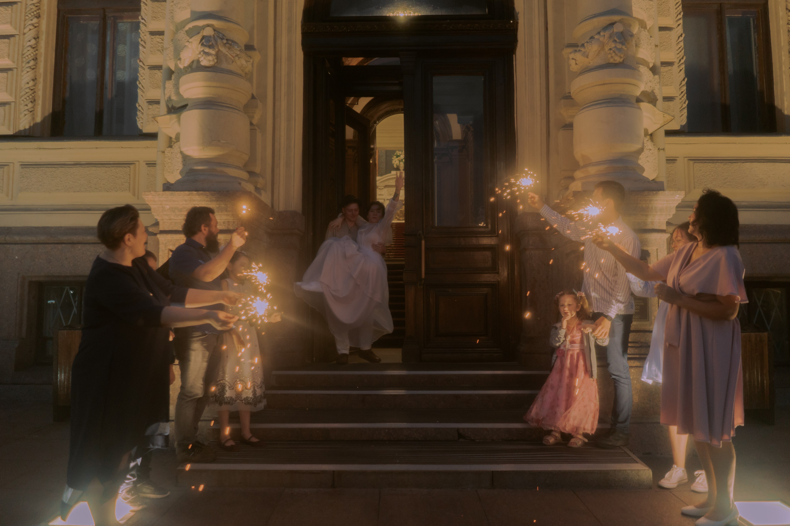 Свадебная нуарная фотосессия в Петербурге. Свадебный фотограф в Санкт-Петербурге Миша Репина