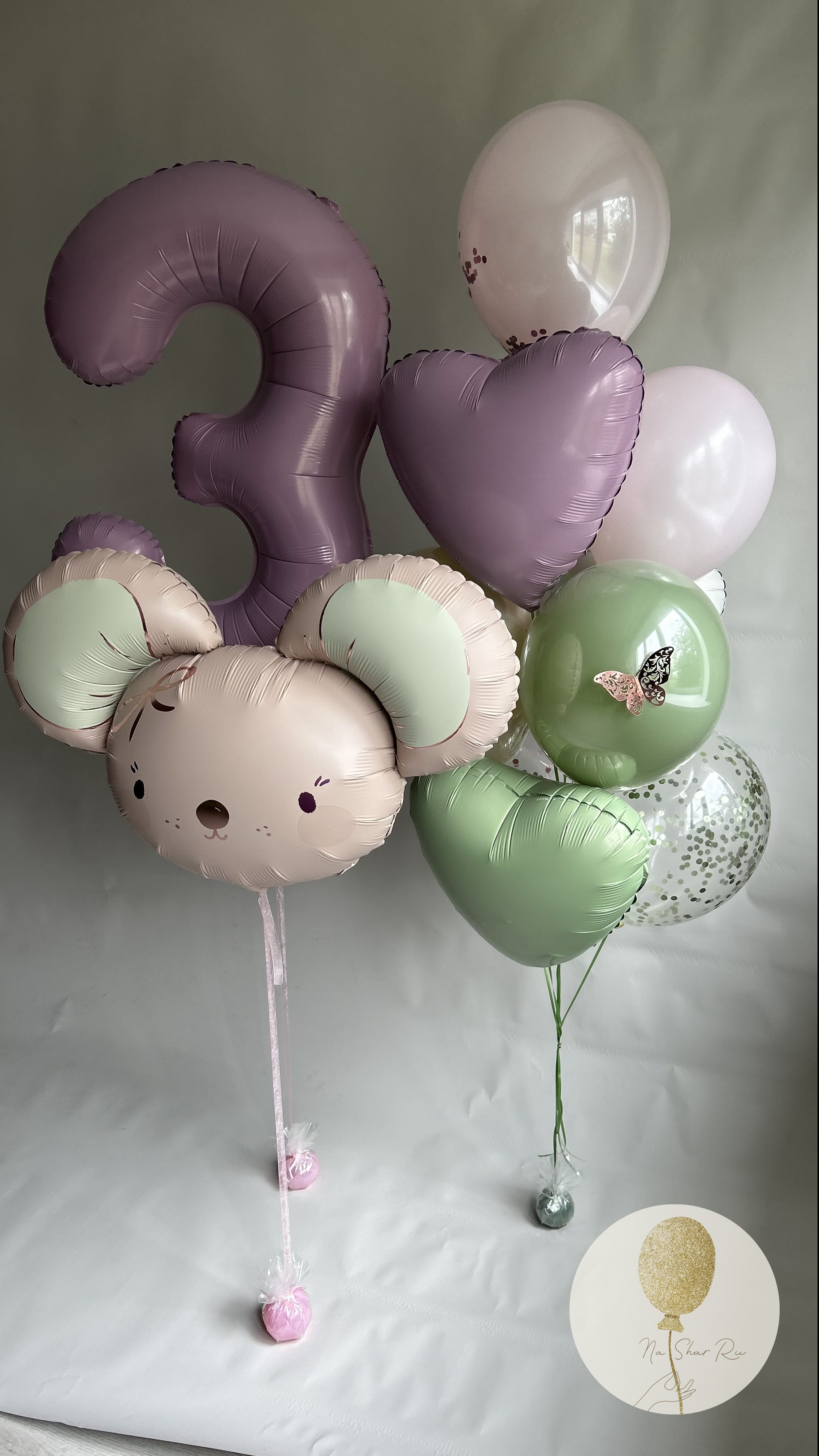 Шары для ребенка (девочка). Воздушные шары с гелием в Донецке