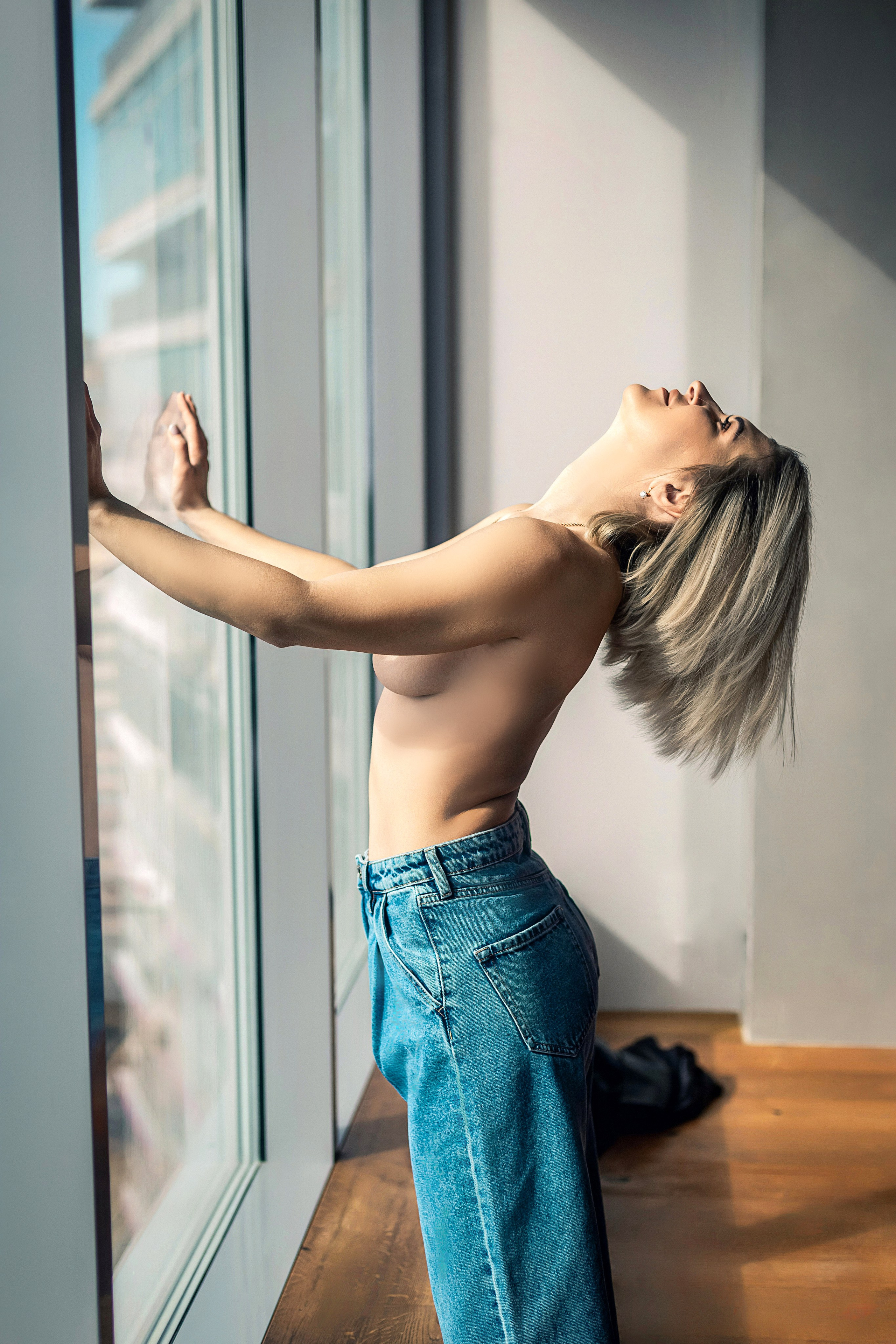 Джинс и кожа. Вера Соколова фотограф Воронеж