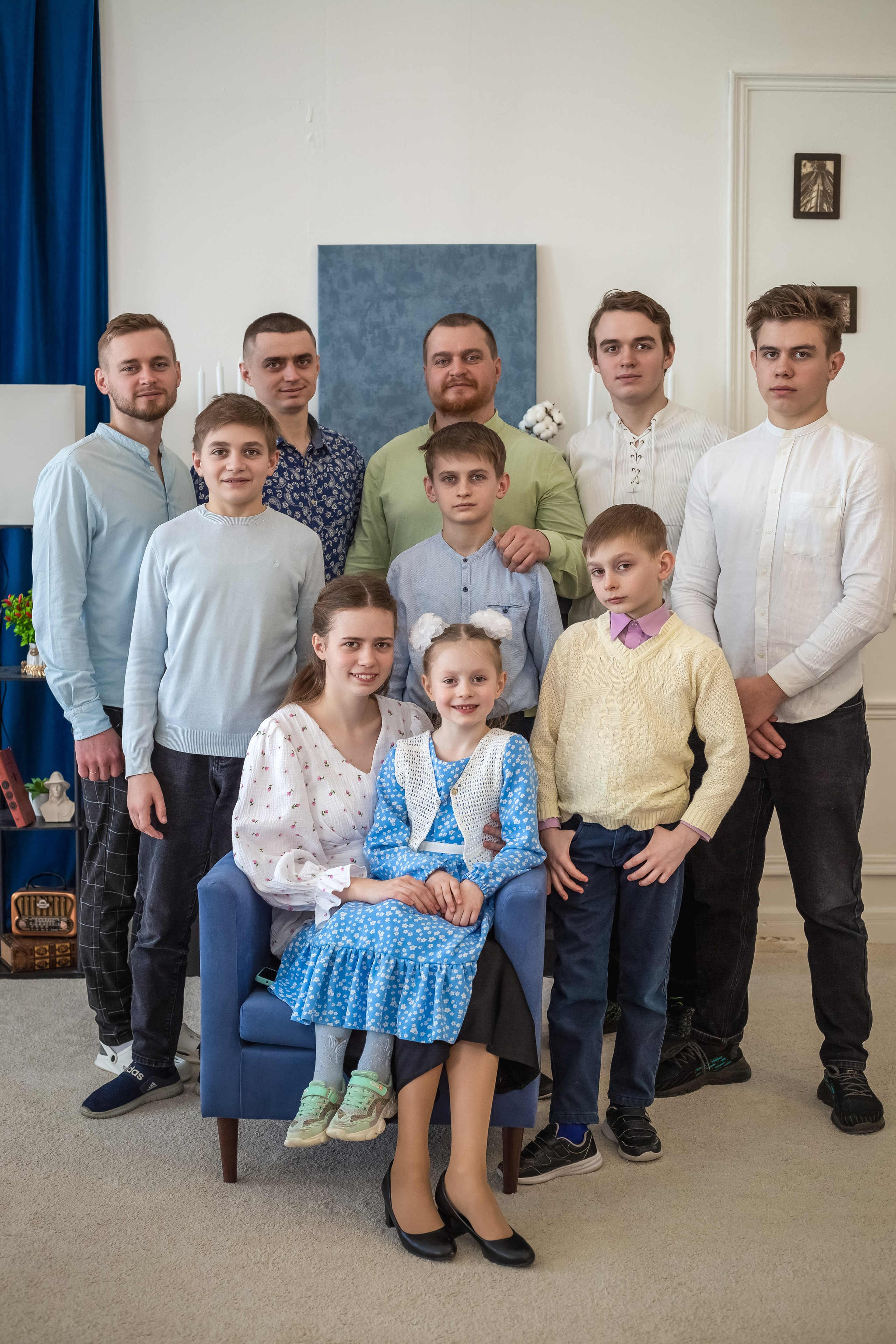 Большая, дружная семья. Вера Соколова фотограф Воронеж