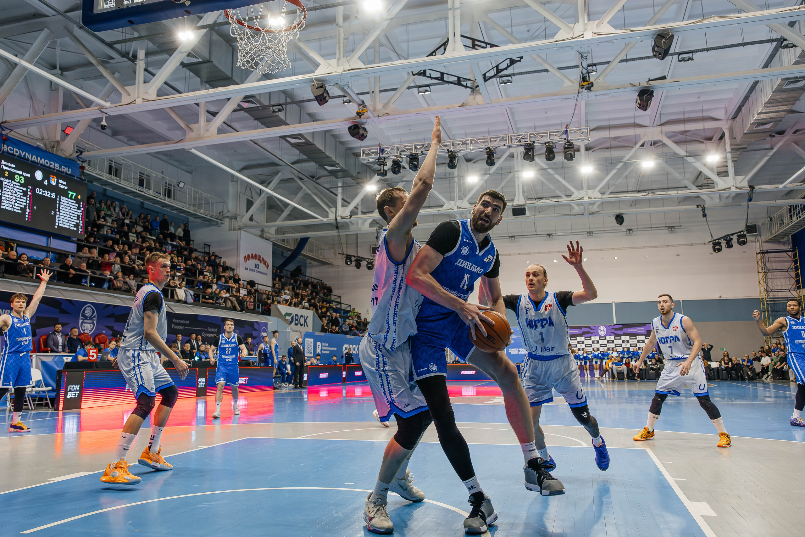 Баскетбол — Динамо. Репортажный и свадебный фотограф во Владивостоке Максим Цой