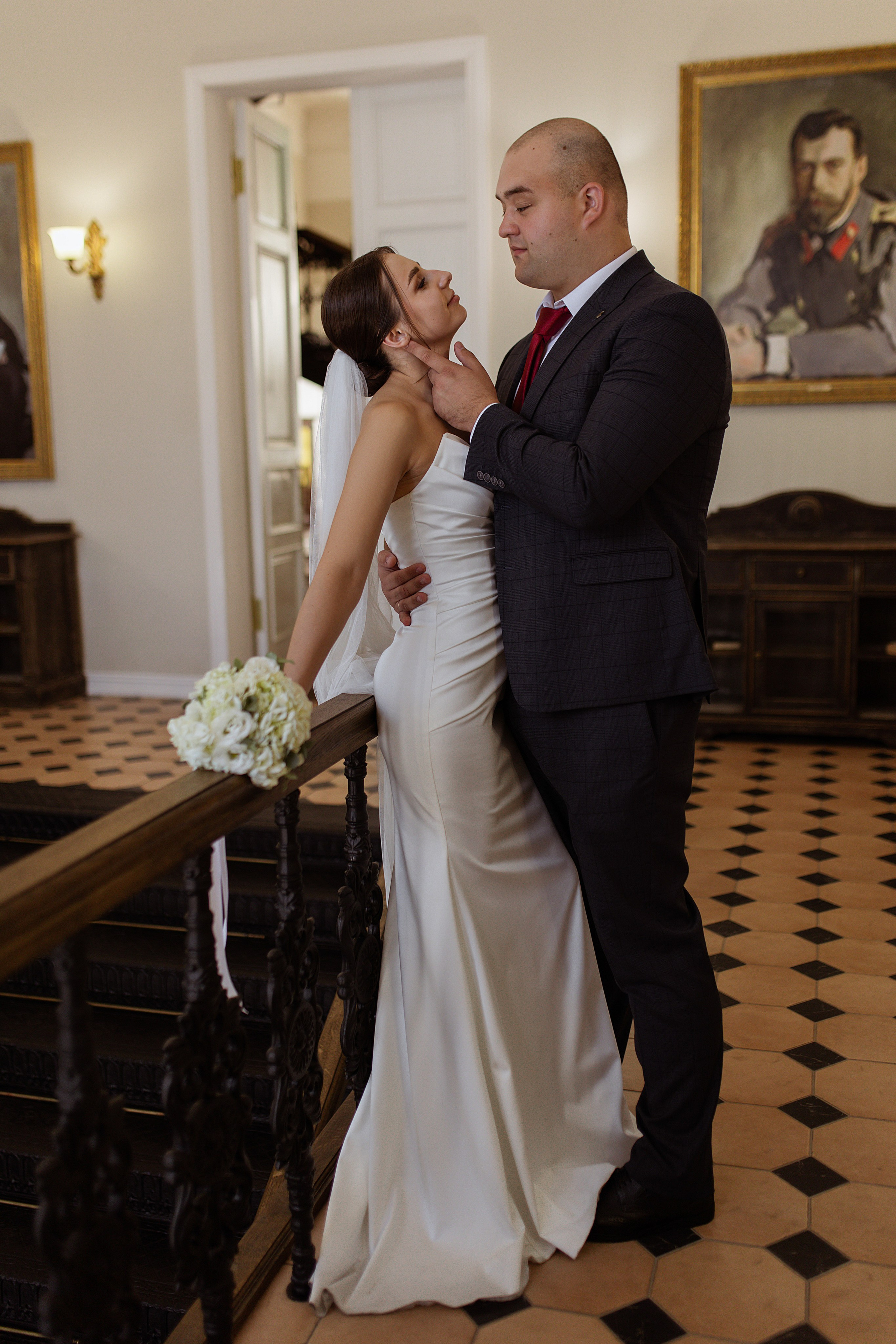 Классическая камерная прогулка Даши и Саши. Свадебный фотограф Елена Рубцова