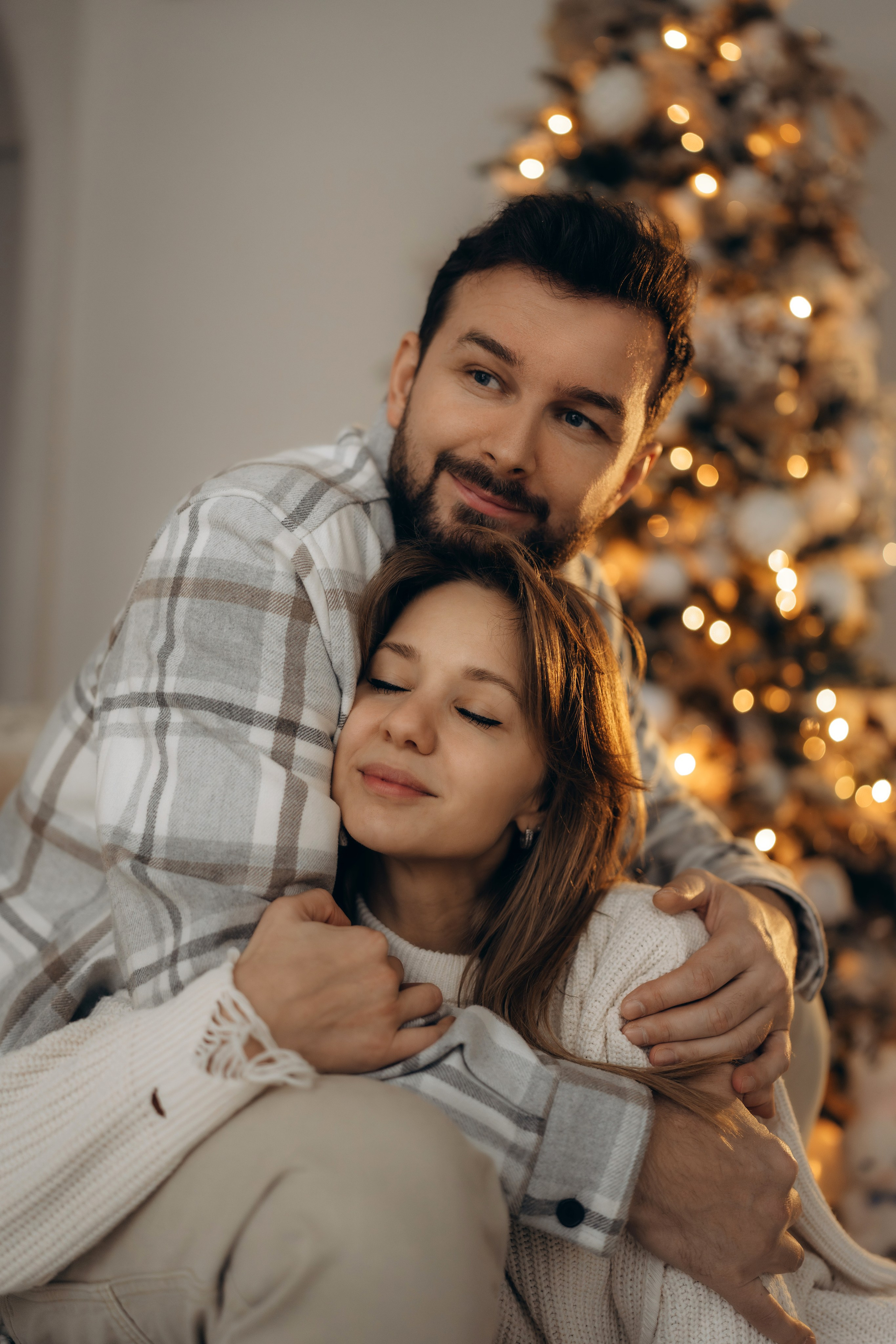 Новогодняя. Семейный фотограф Москва. Фотограф беременности и материнства Москва