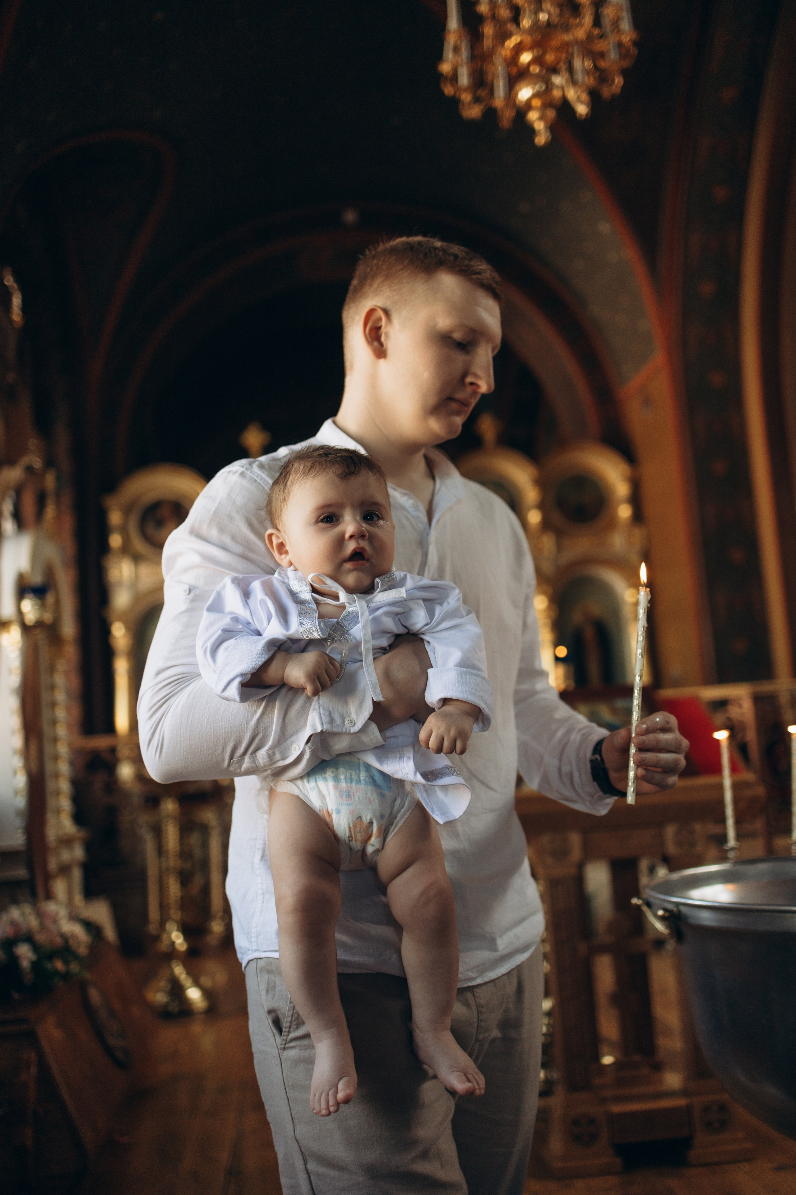 Крещение. Самый теплый фотограф в Краснодаре Рябоконь Ксения
