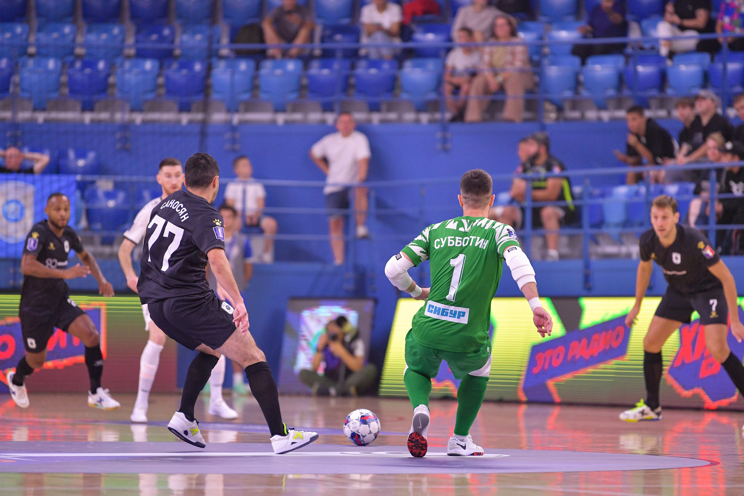 Winline Суперкубок России по футзалу 2024/25 МФК «Норильский никель» vs МФК «Тюмень». Полуфинал 24.08.2024 ВА «Динамо», г. Москва. Свой взгляд через объектив