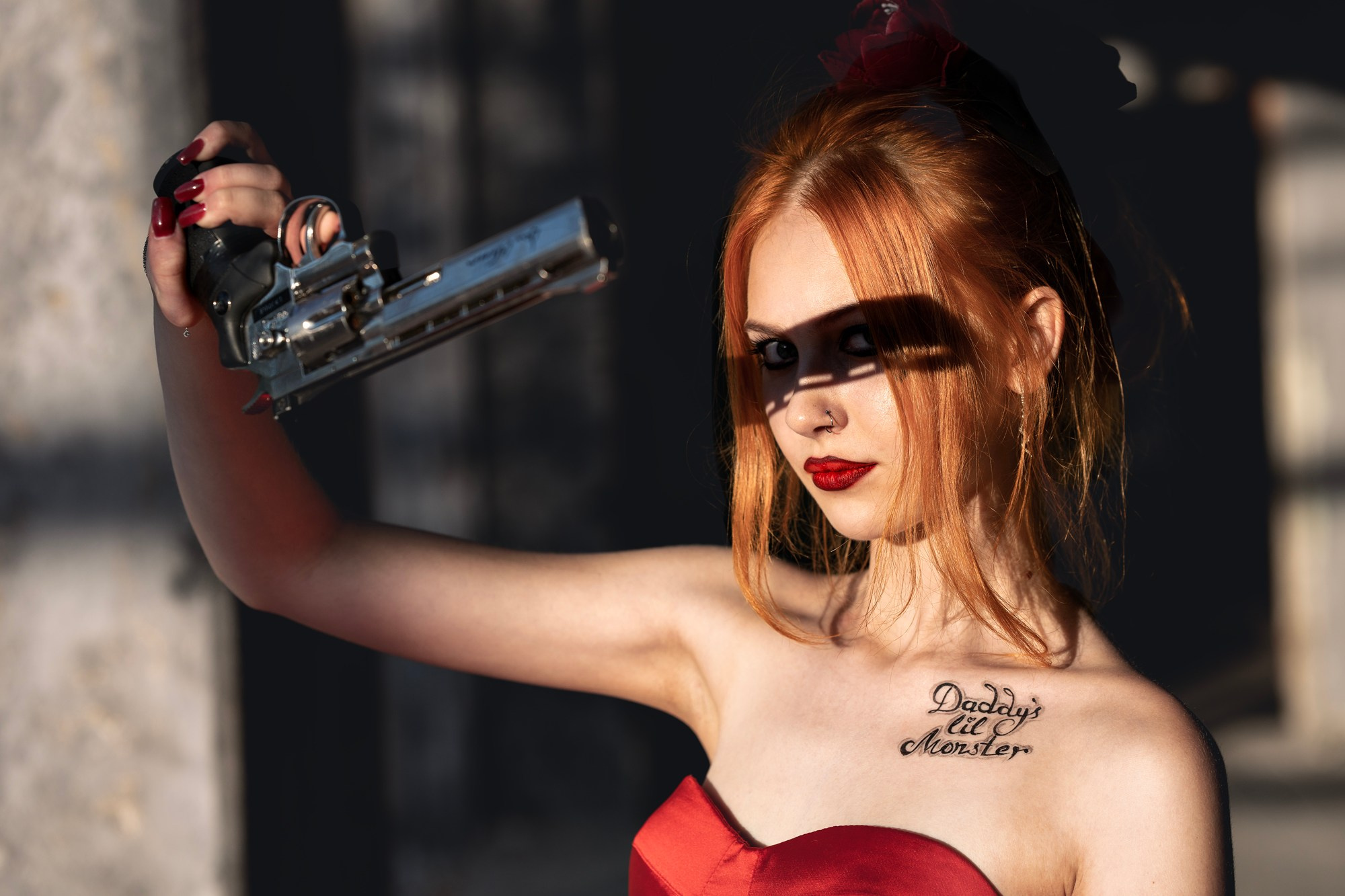 Harley Quinn 1й Образ. Сайт Алматинского НЮ АРТ, будуар и фэшн фотографа Дениса Карпенко