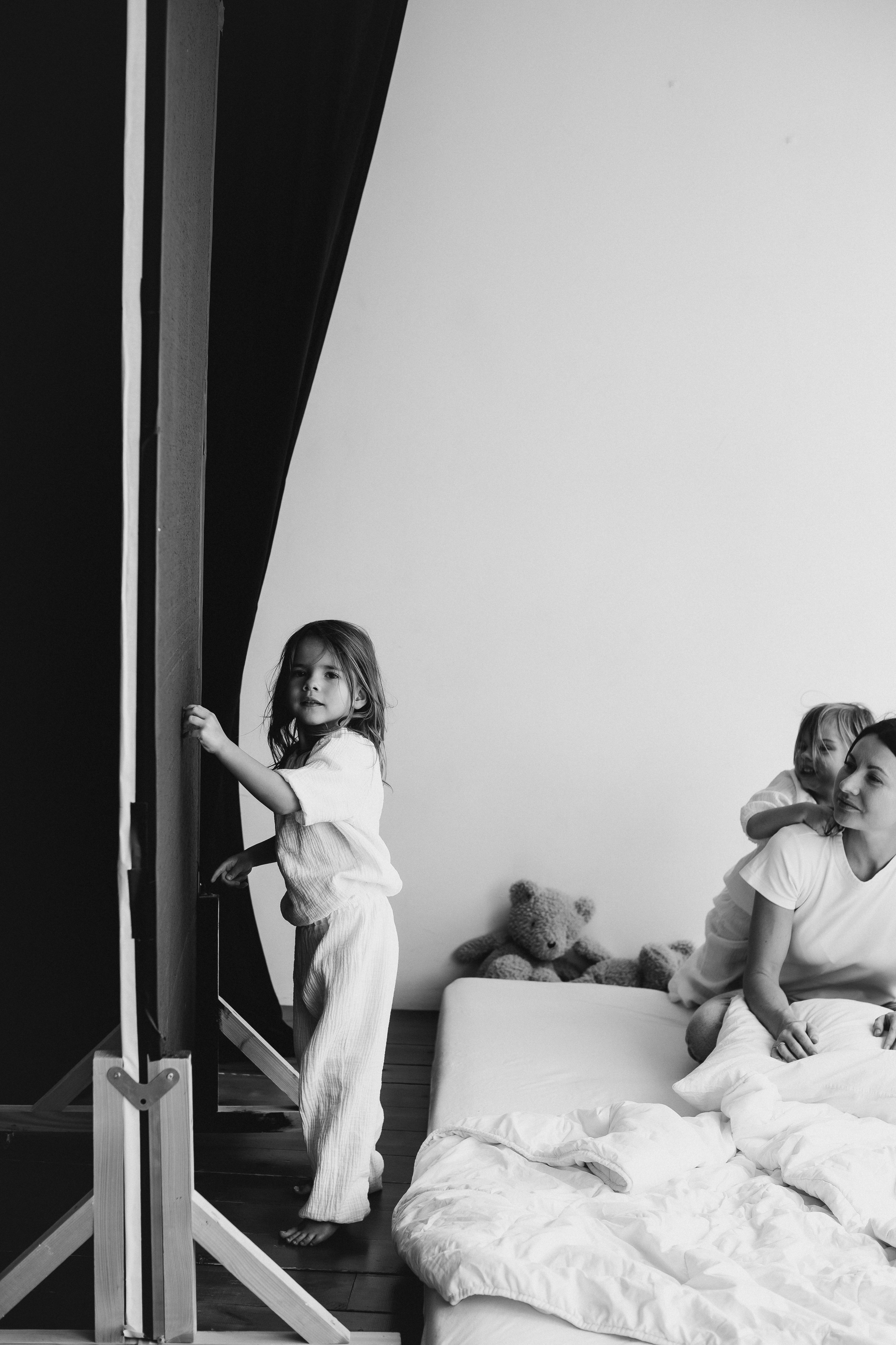 Мама и девочки. Евгения Пелипас