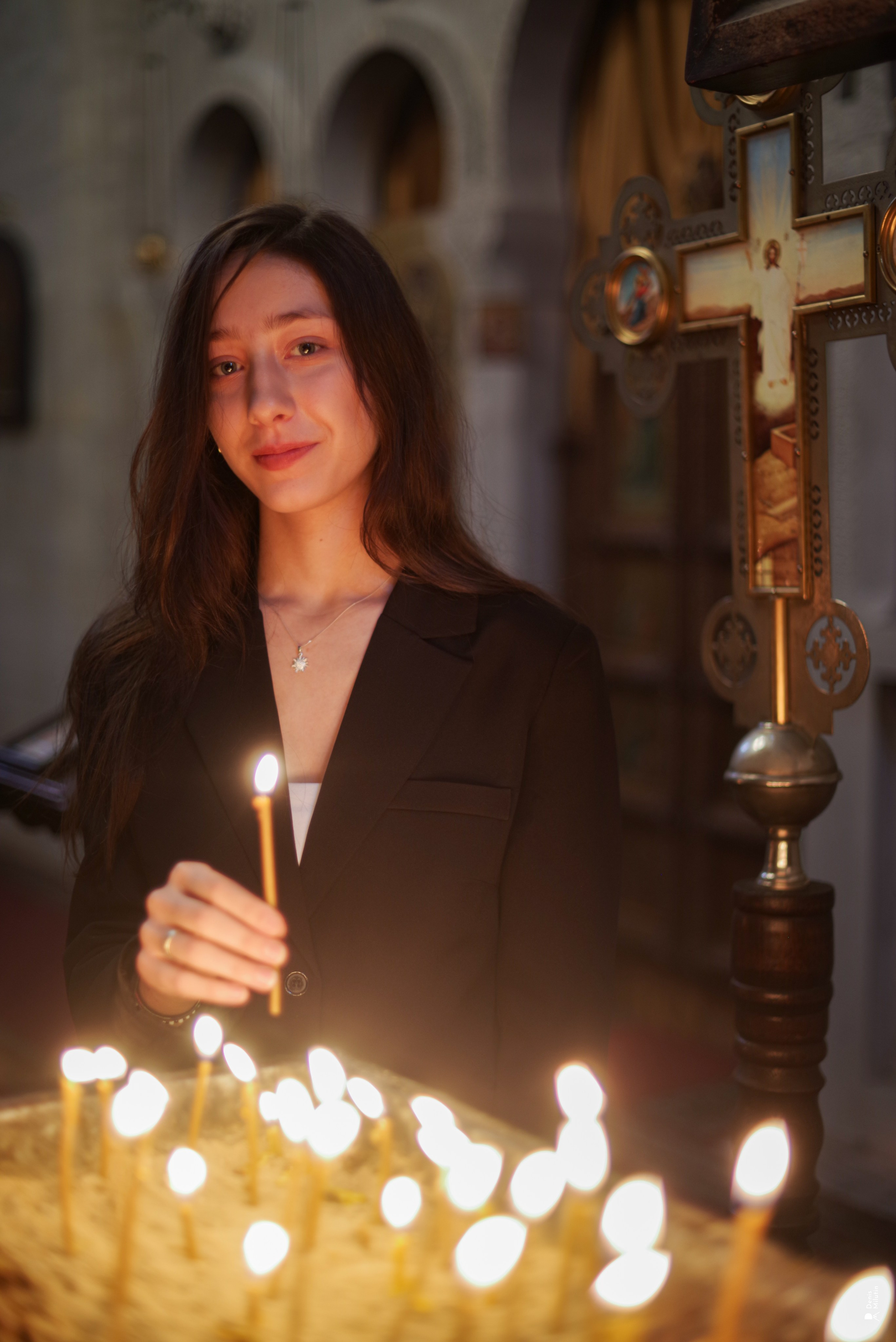 19 числа на Крещении. Портретный фотограф Денис Милютин