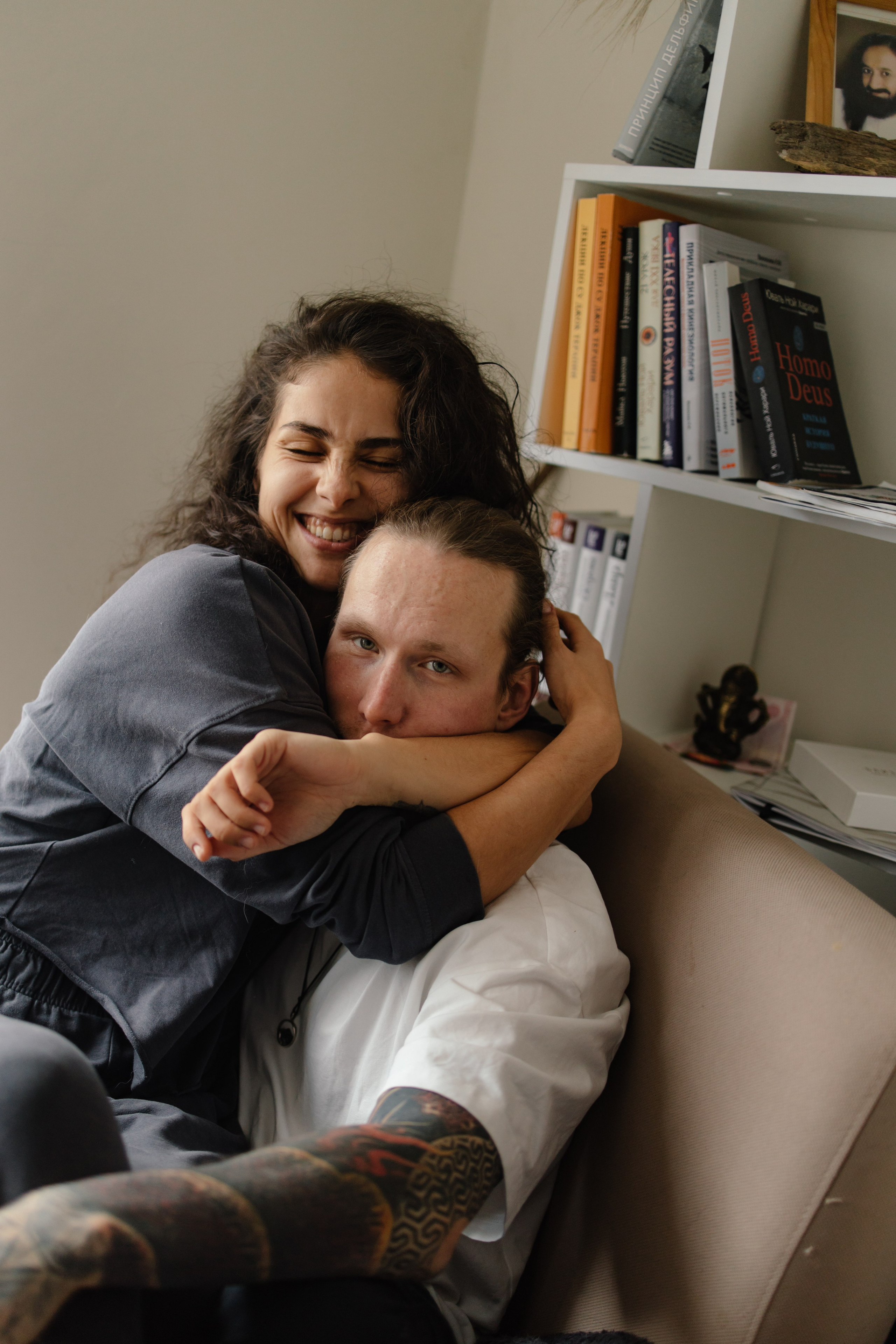 Лиза, Коля и Давид. Главная