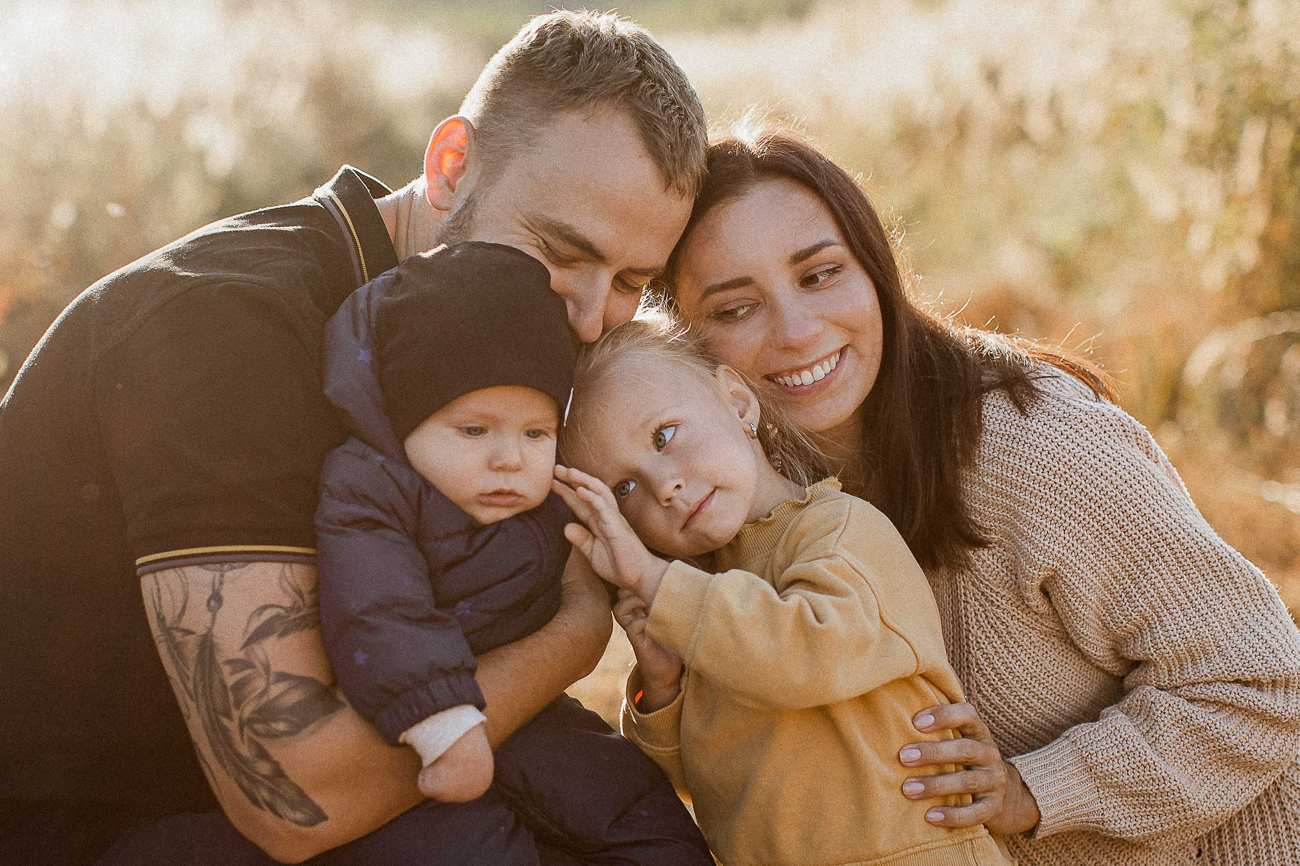 Настя, Алексей, Дарина и Сеня. Your story in photos