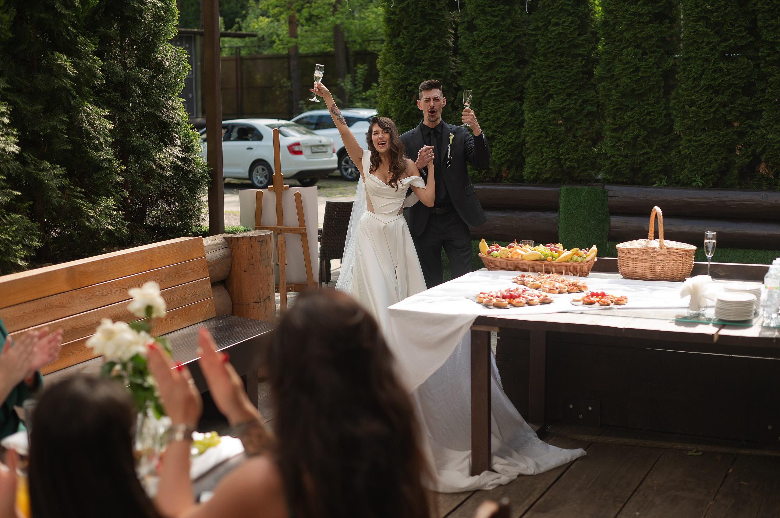 Динамичная свадьба где гости были активными участниками праздника. Свадебный фотограф в Ярославле Денис Медоваров