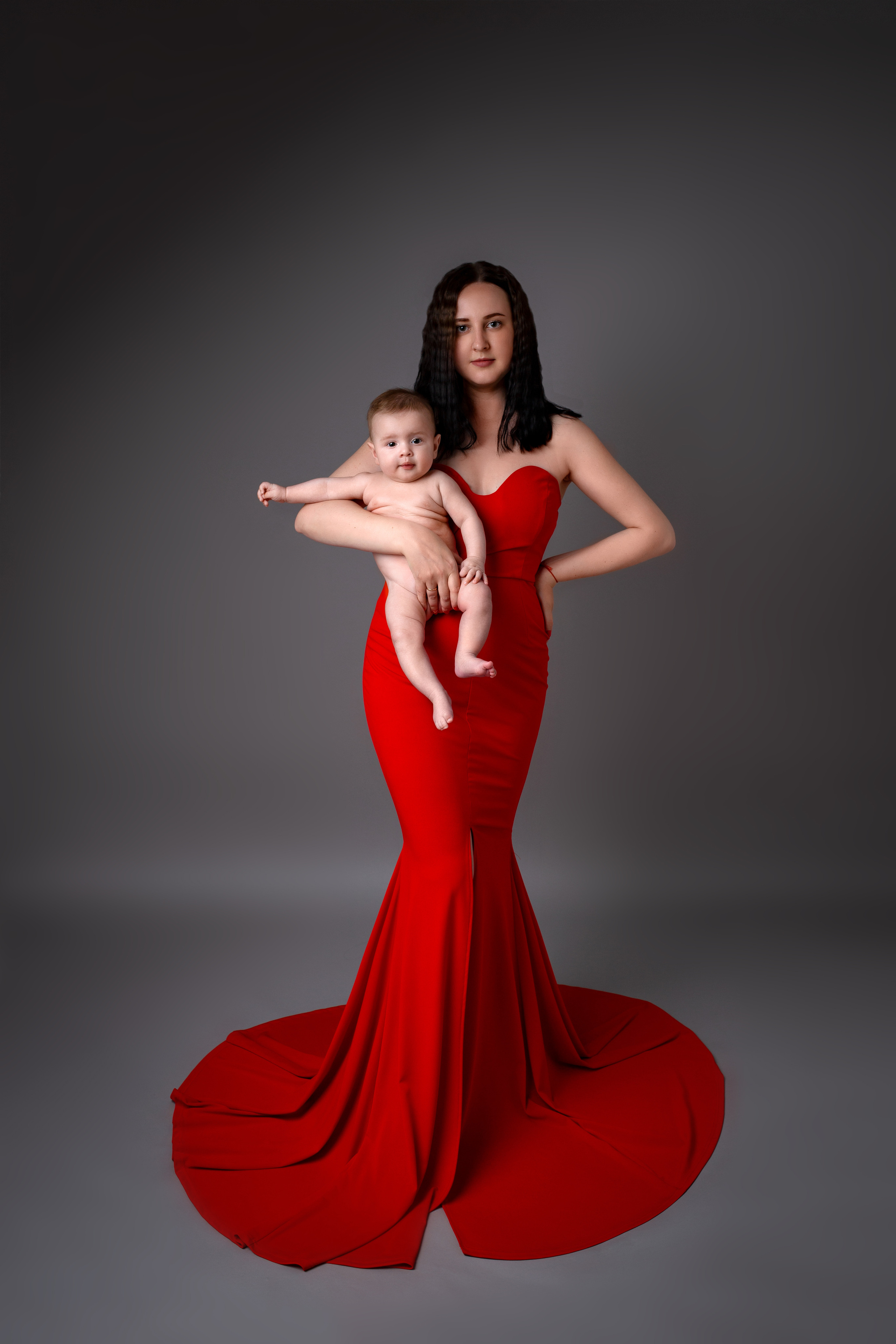 Мама и малыш. Фотограф новорожденных в Рязани  Юлия Блу