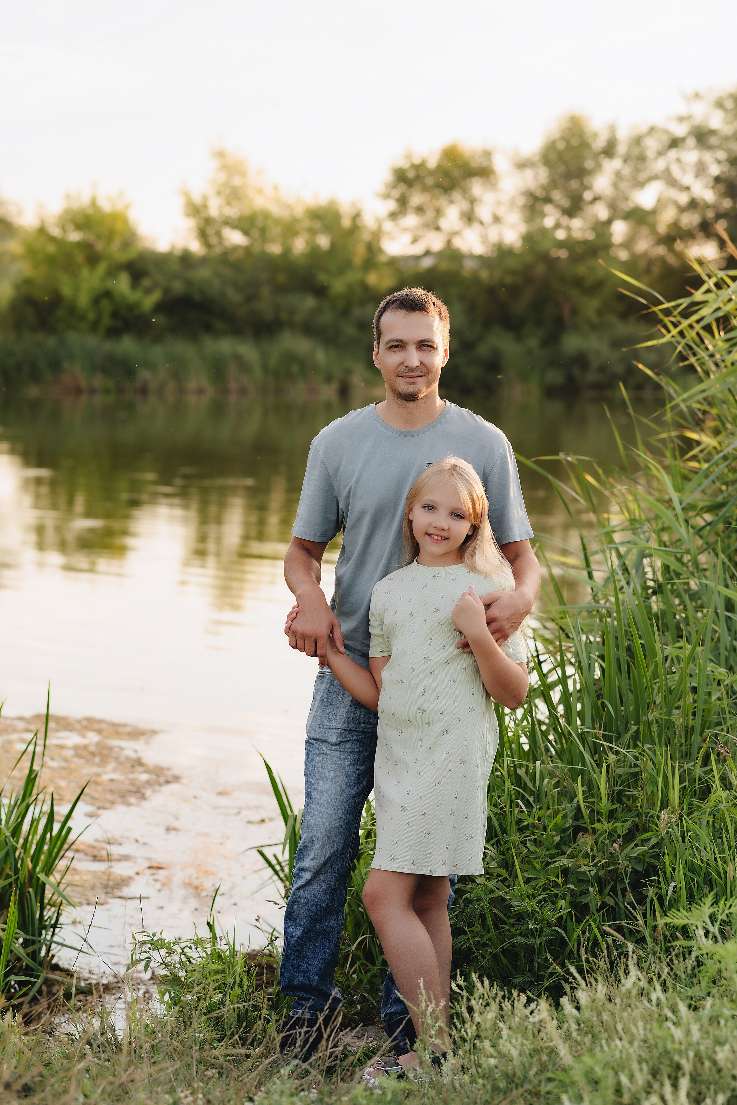 Семейная съемка на закате. Фотограф Карина Шмулёва. Воронеж и область