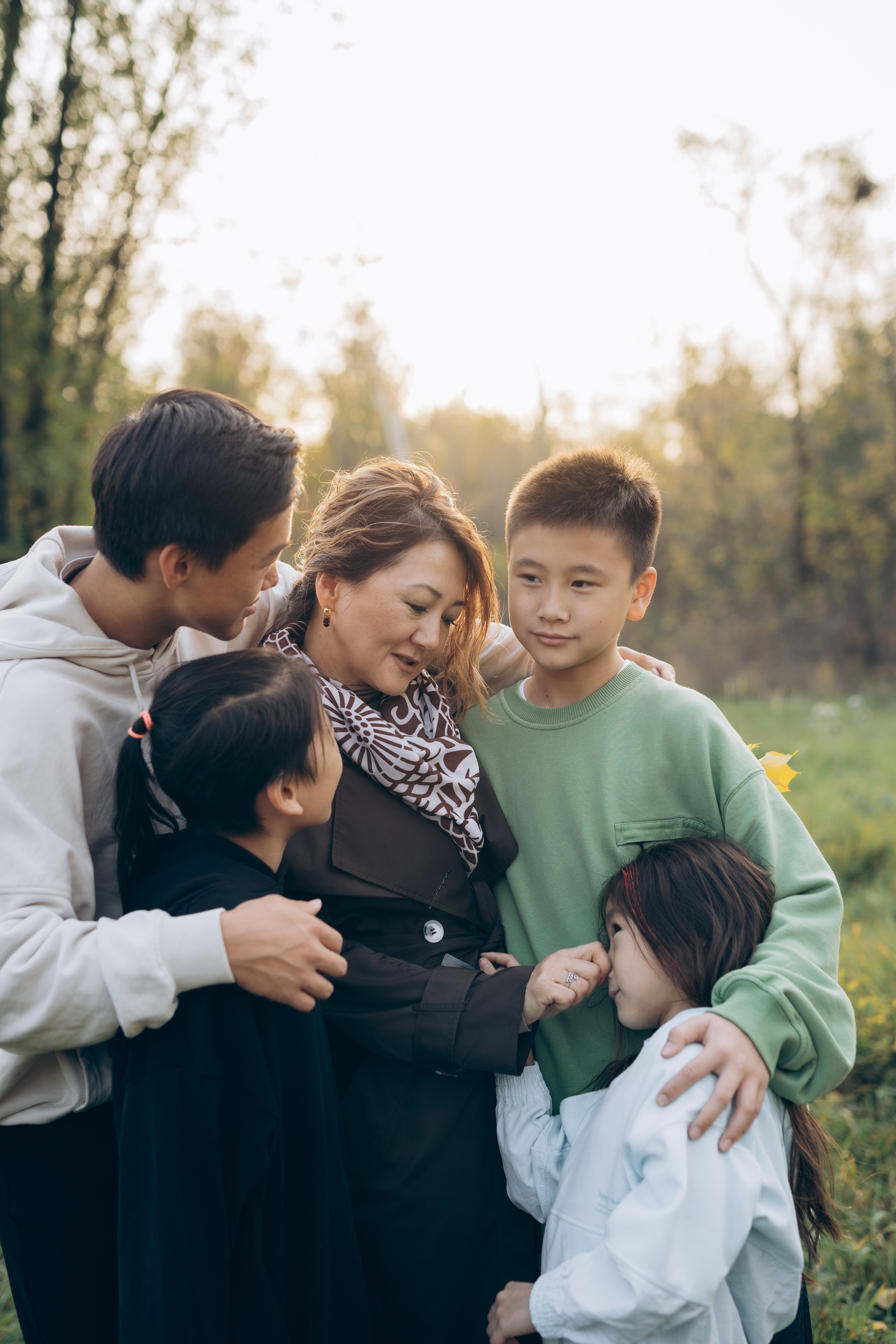 Дружная семья. Фотограф в Алматы Чалова Нафиса