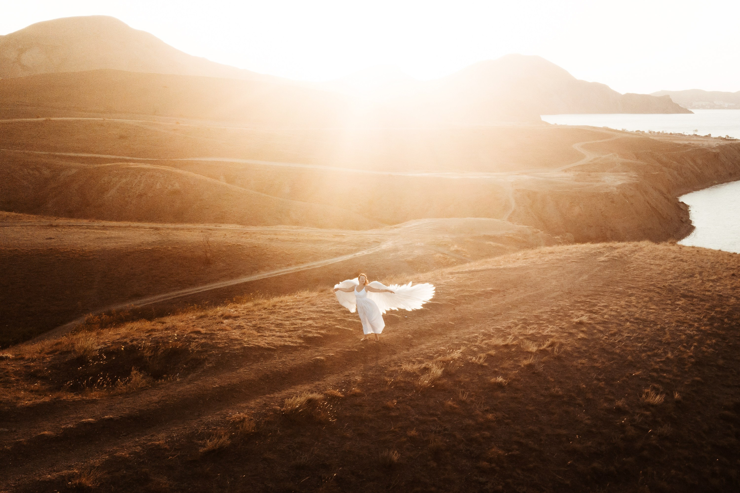 Рассветный ангел. Портретный фотограф В Крыму и преподаватель Екатерина Покровская