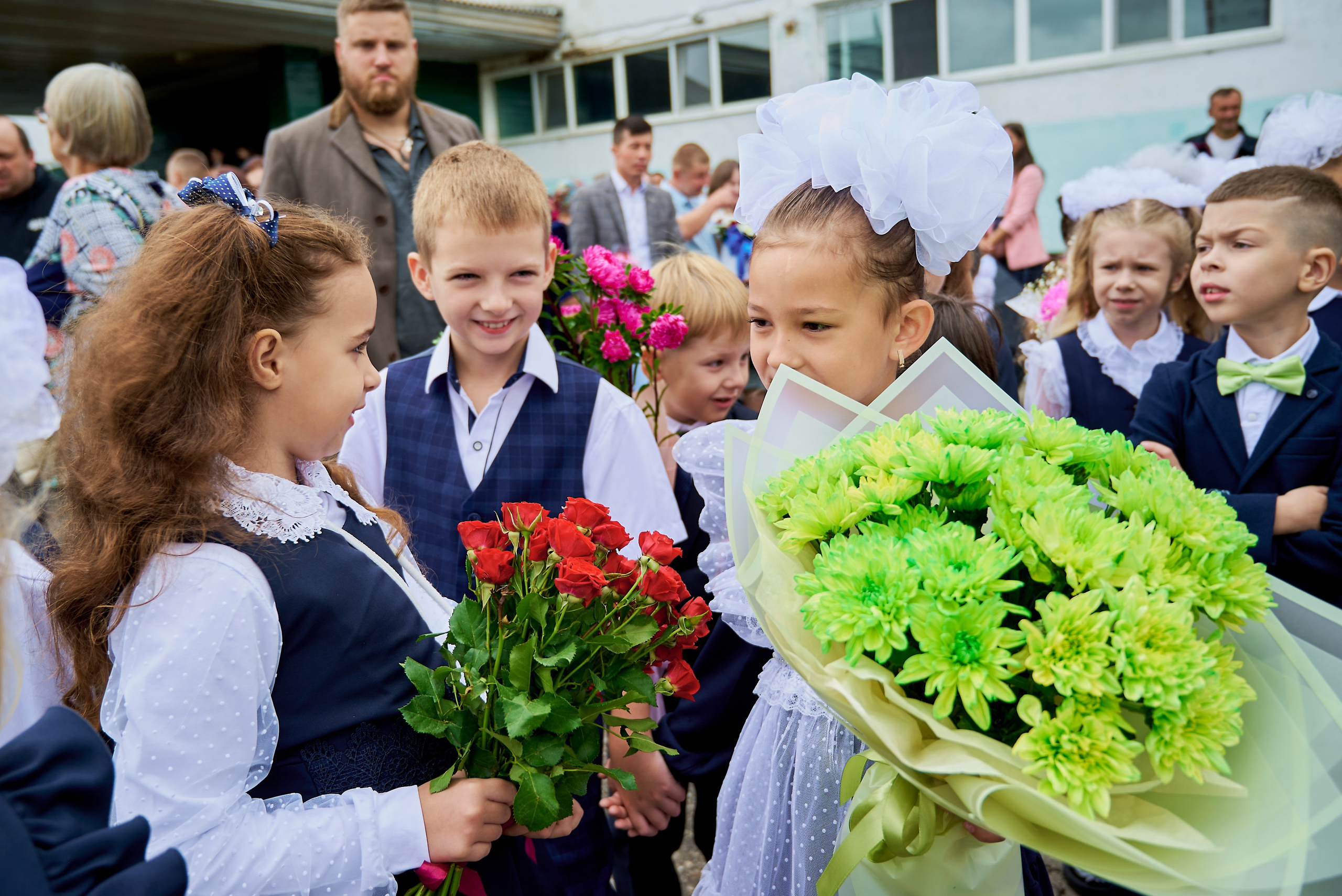 Первый раз в 1-й класс. Фотостудия «Юла»
