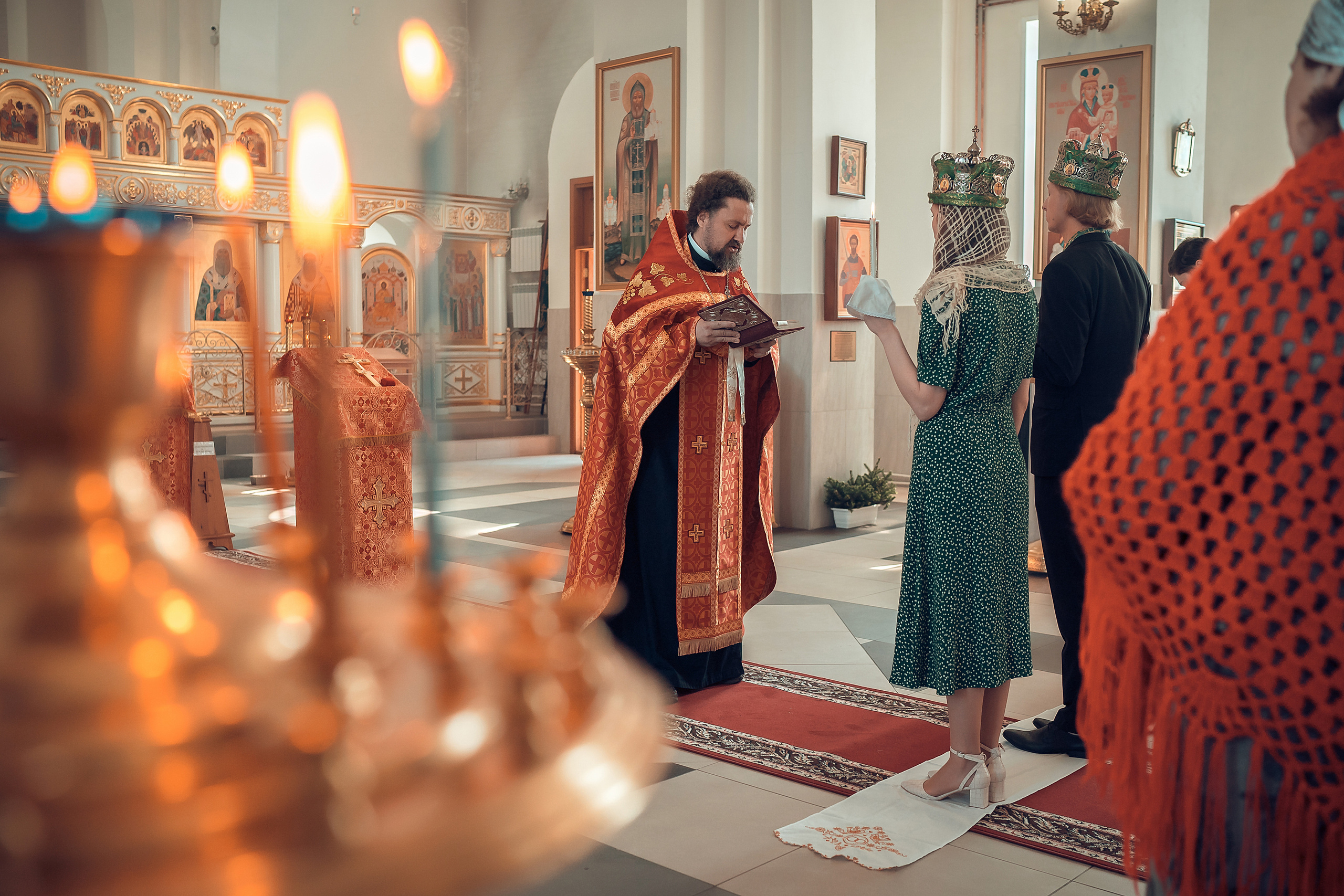 Венчание, фотограф красноярск. Фотограф на Крещение и Венчание в Красноярске Рамазанова Юлия