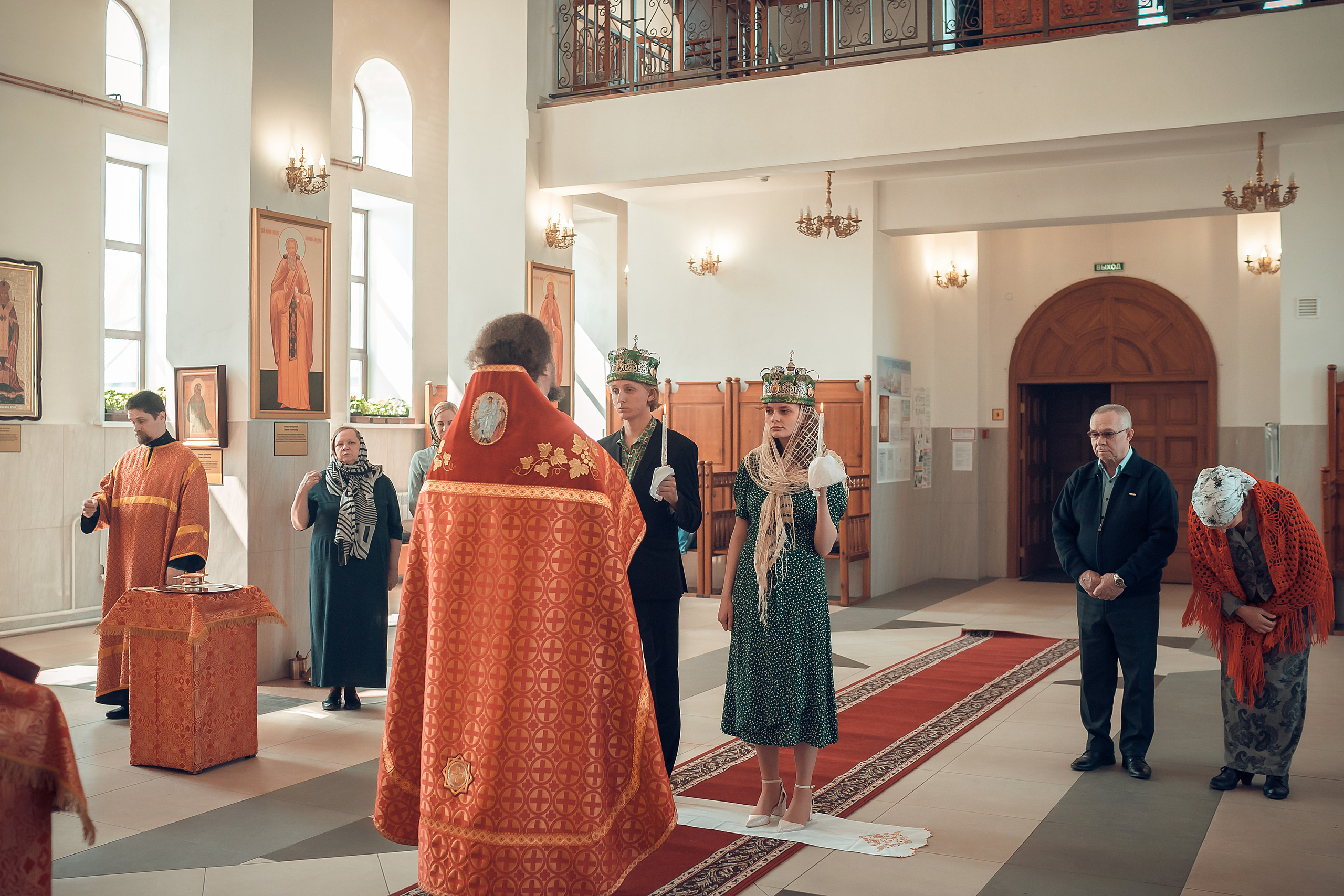 Венчание, фотограф красноярск. Фотограф на Крещение и Венчание в Красноярске Рамазанова Юлия