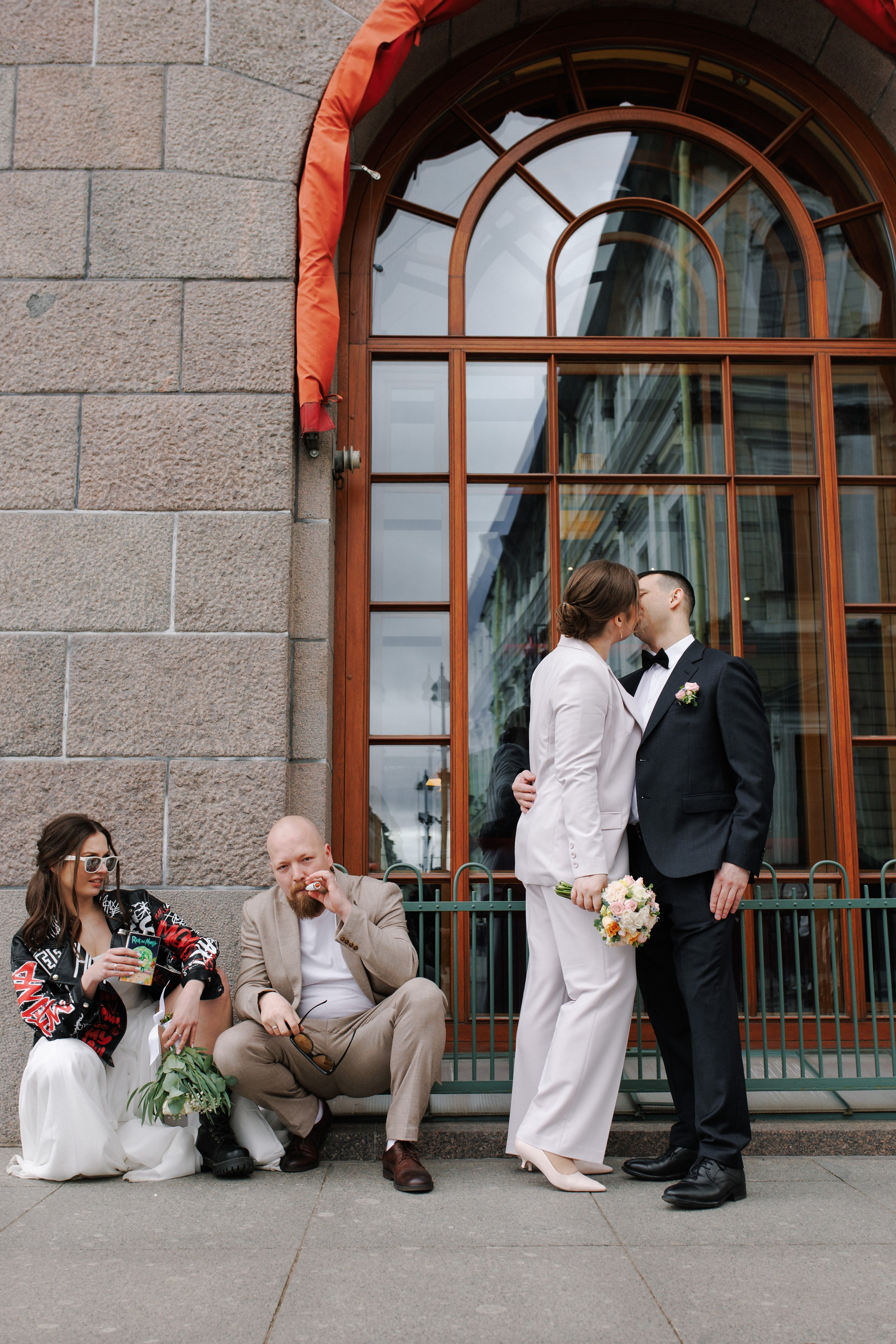 Два образа на этих снимках. Свадебный фотограф СПБ