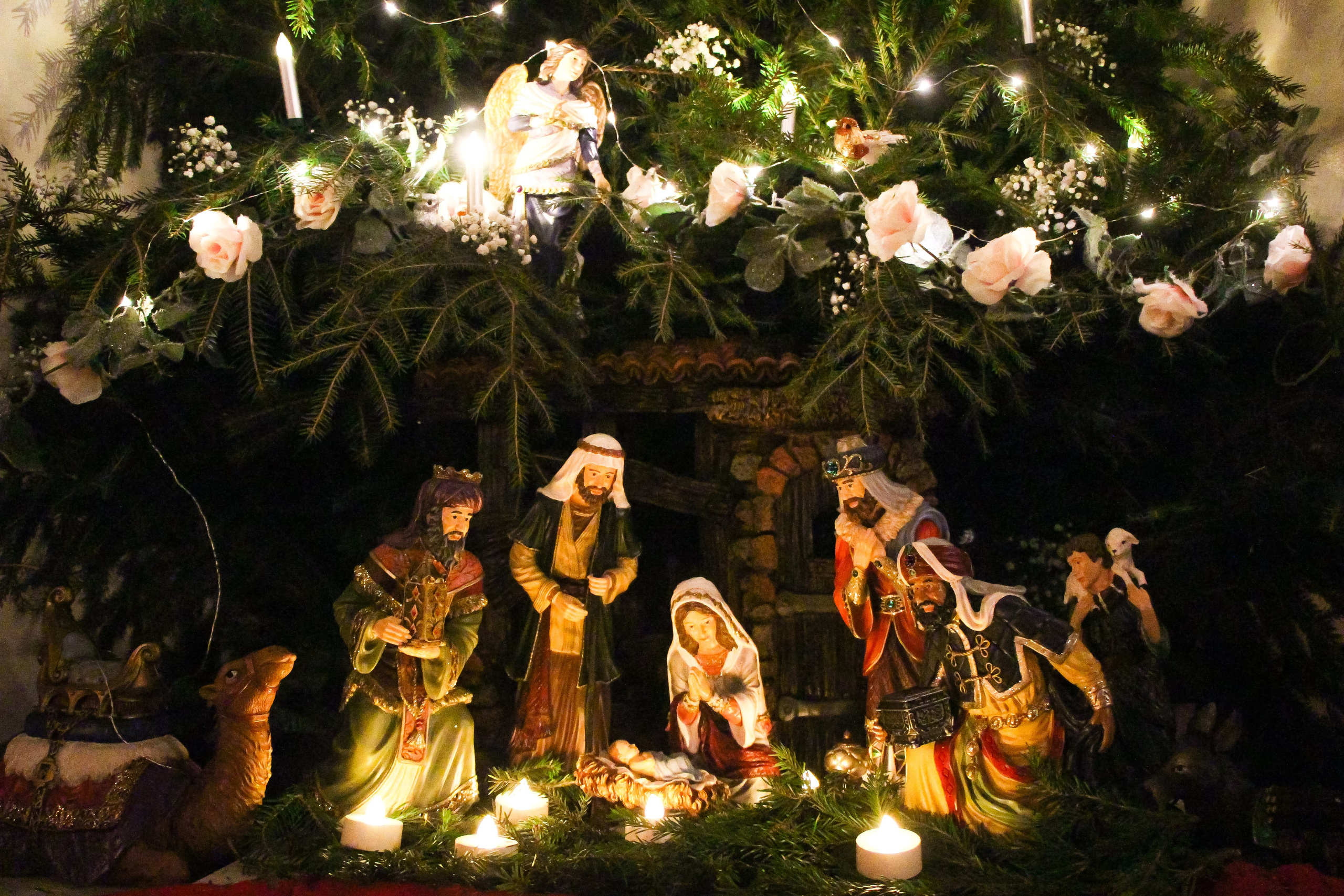 Рождественская литургия в храме Спаса Нерукотворного Образа. Мария Ткаченко. Документальная фотография