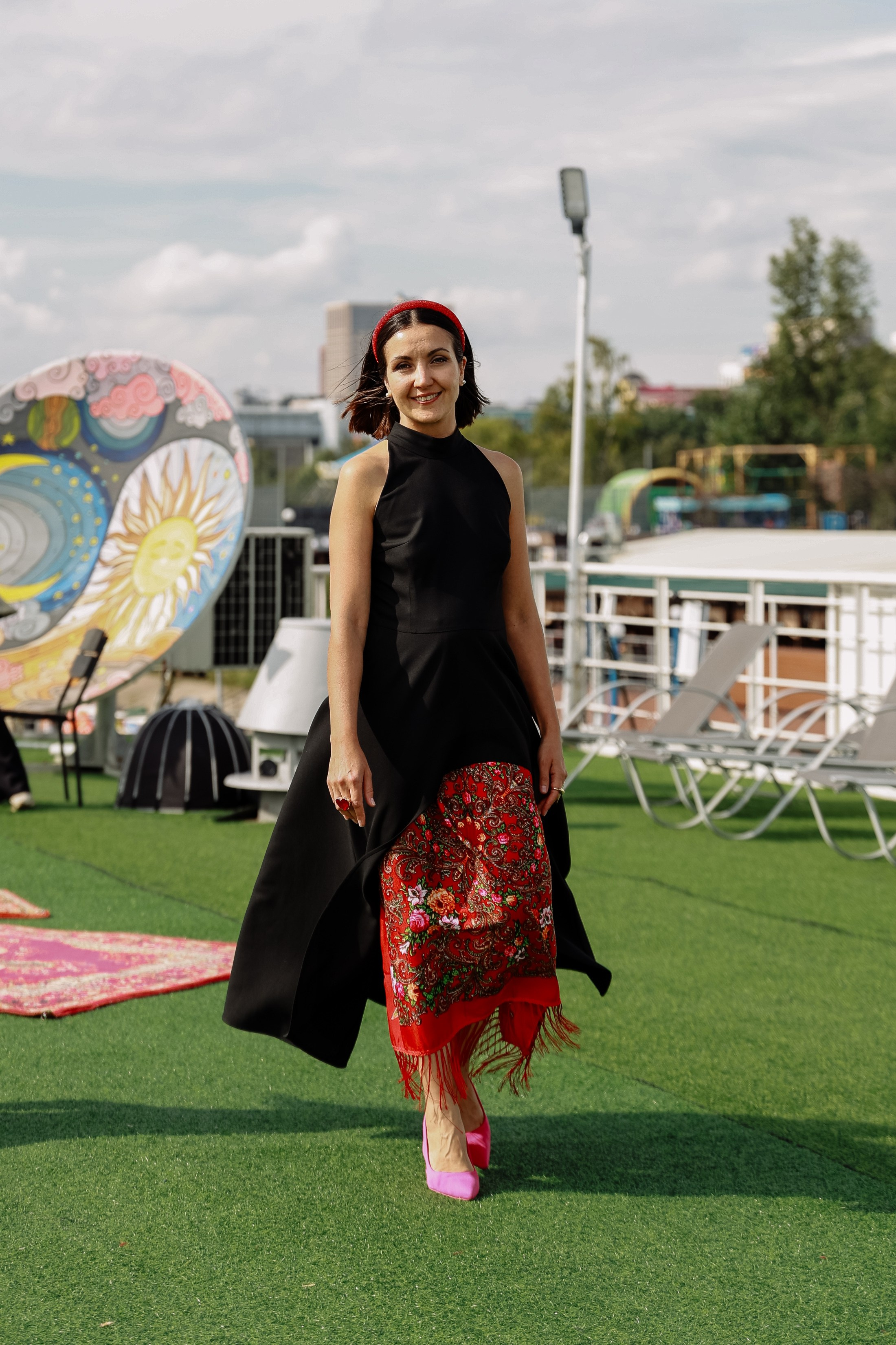 Модный показ «А-ля русс». Фотограф Юлия Мальцева