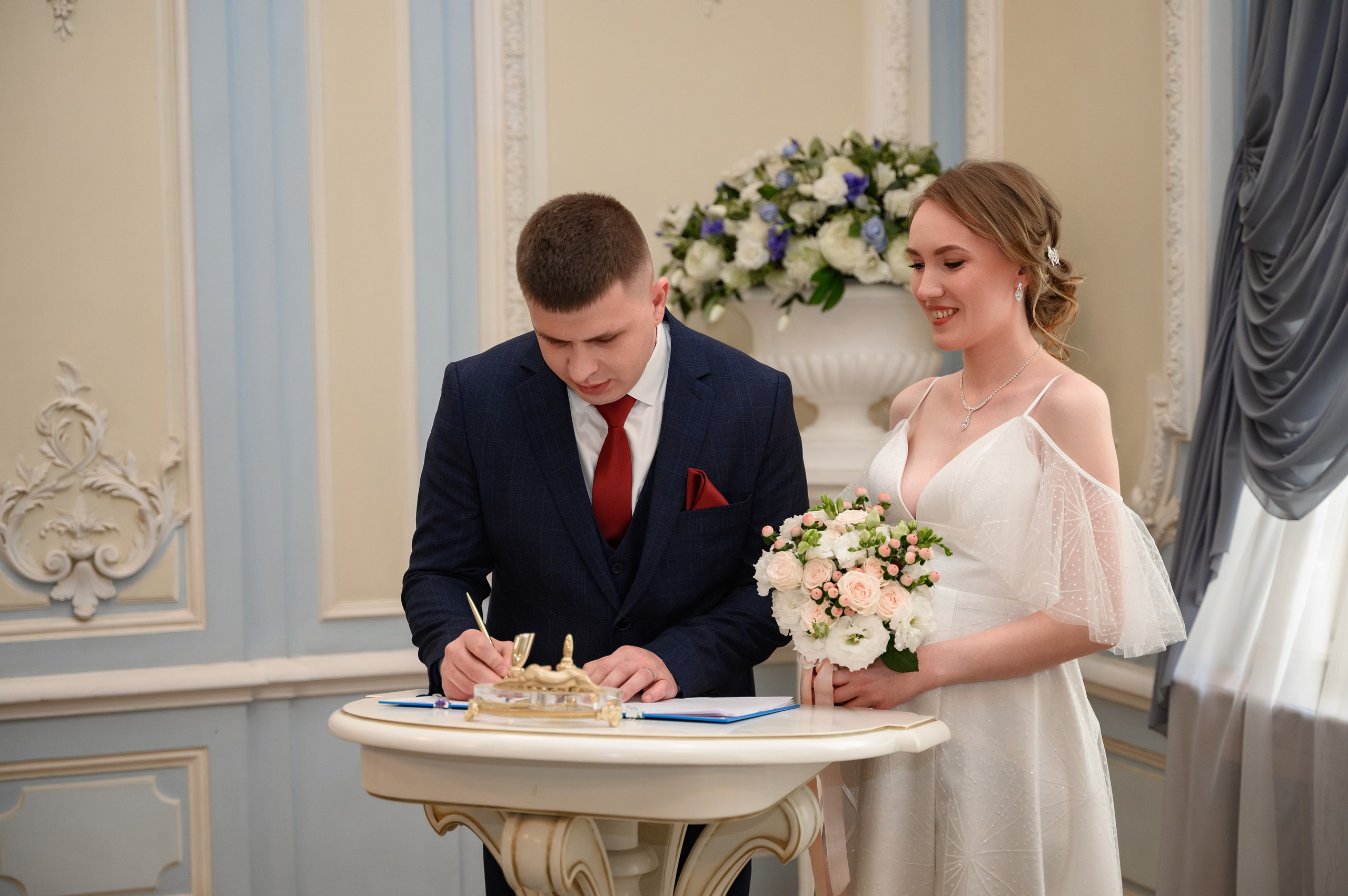 Регистрации во втором дворце на Фурштатской. Фотограф Алексей Лукин. Свадьба, мероприятие, корпоратив, юбилей, фотосессия, портрет. Фотосъёмка в Санкт-Петербурге. Ретушь фотографий