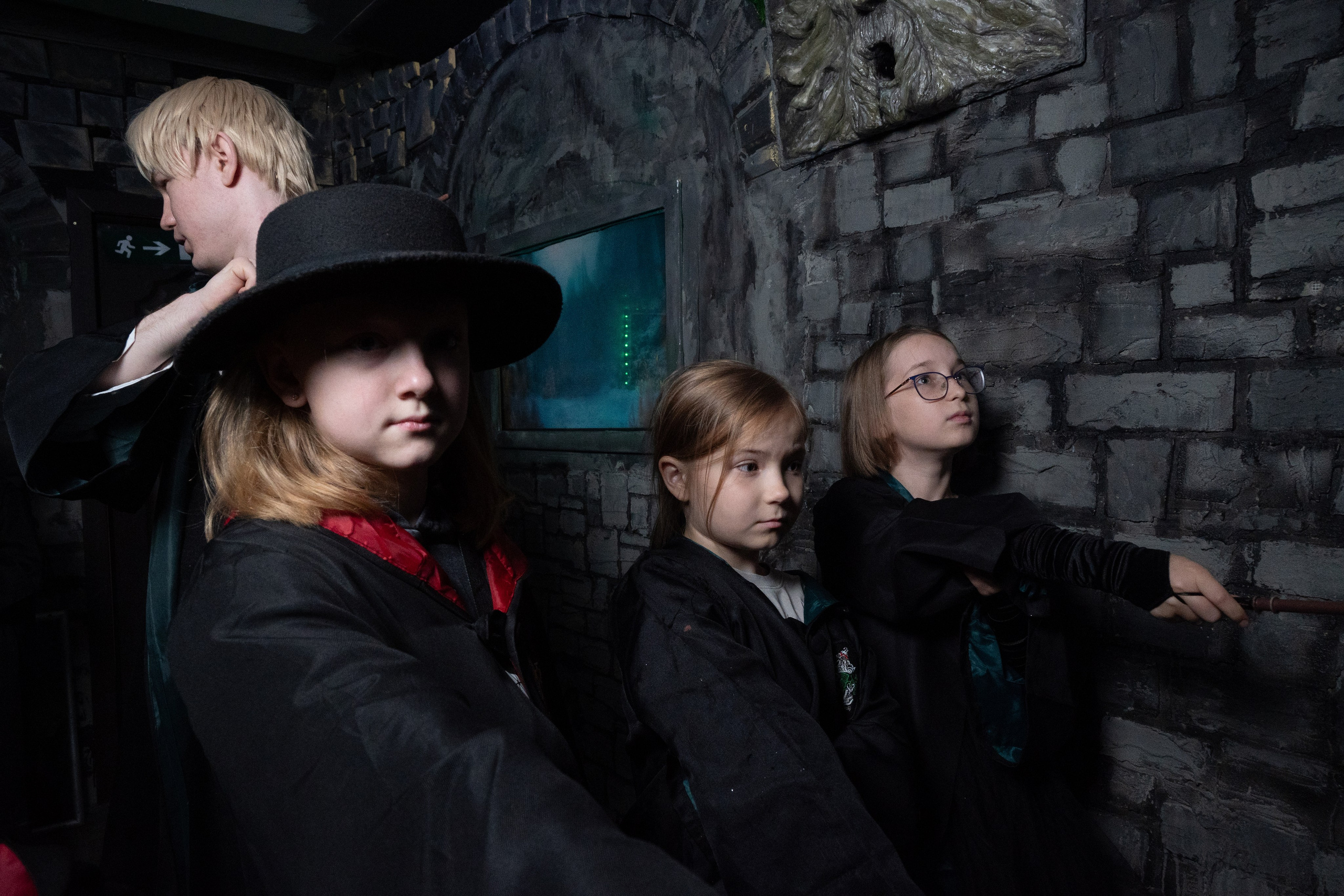 День рождения ребенка в «Подземелье Слизерин». Фотограф мероприятий в Москве