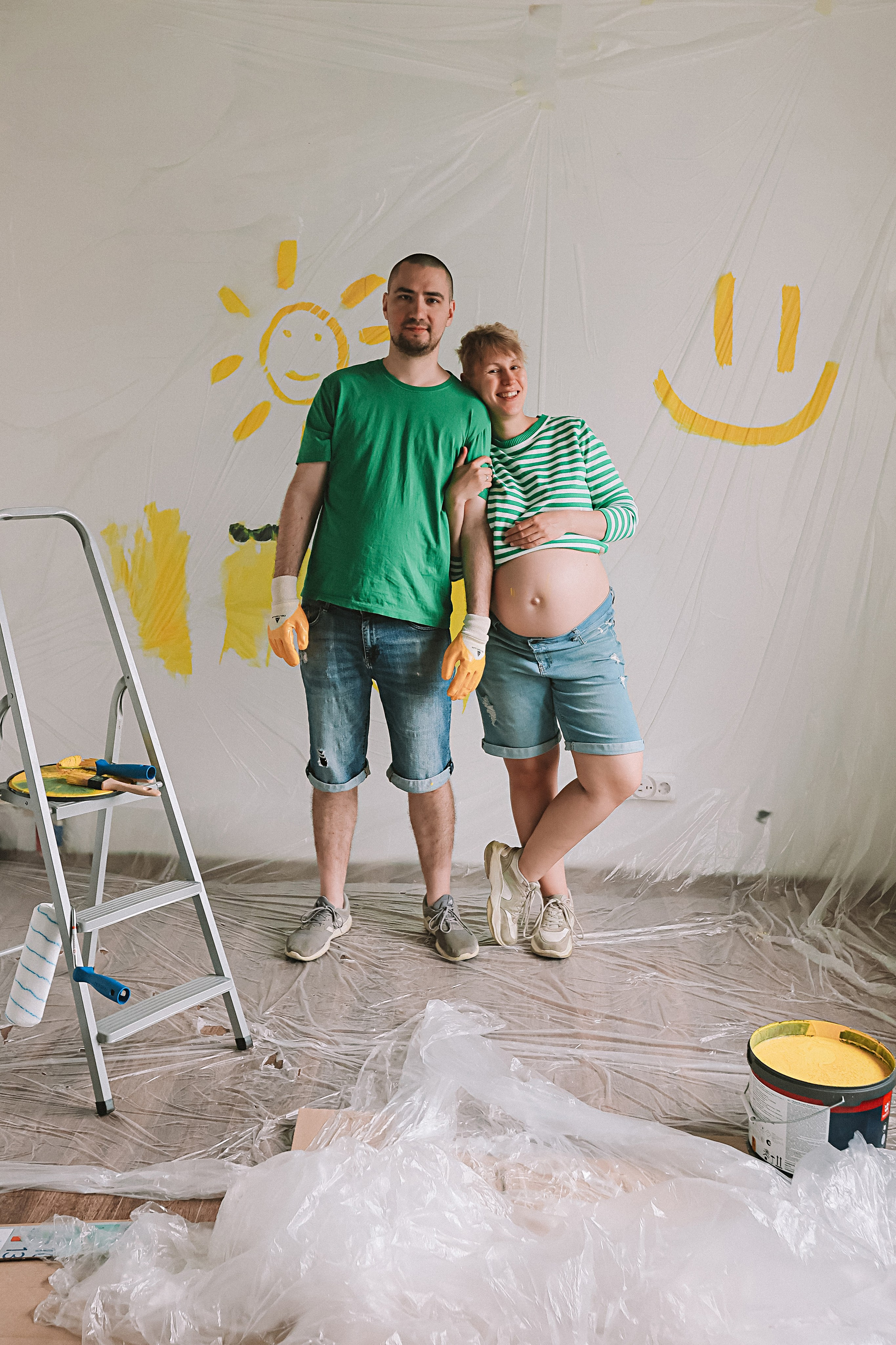 Ремонт. Семейный фотограф Тюмень, фотограф на роды Салмина Мария