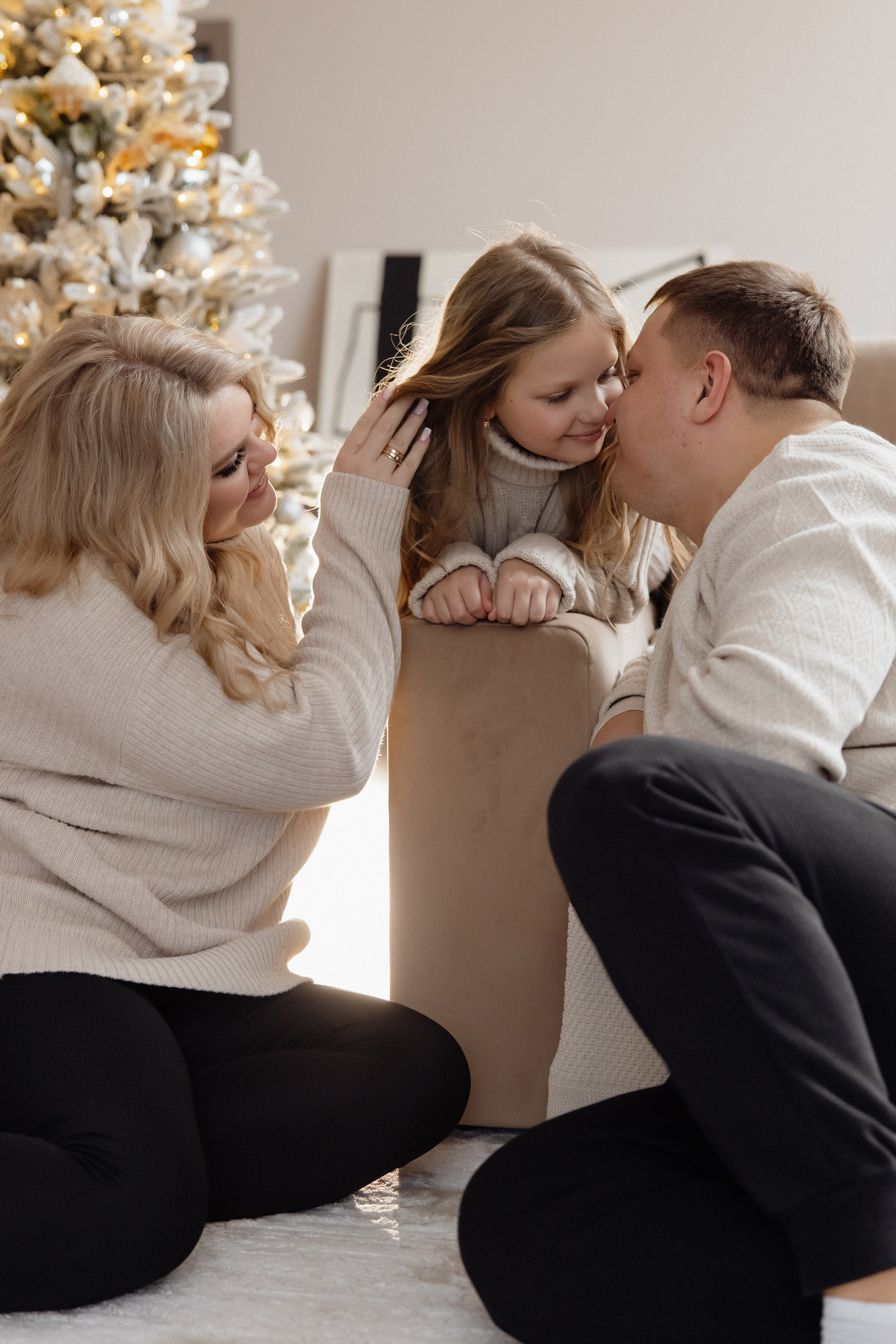 Домашняя новогодняя. Семейный и свадебный фотограф в Челябинске Мария Леонтьева