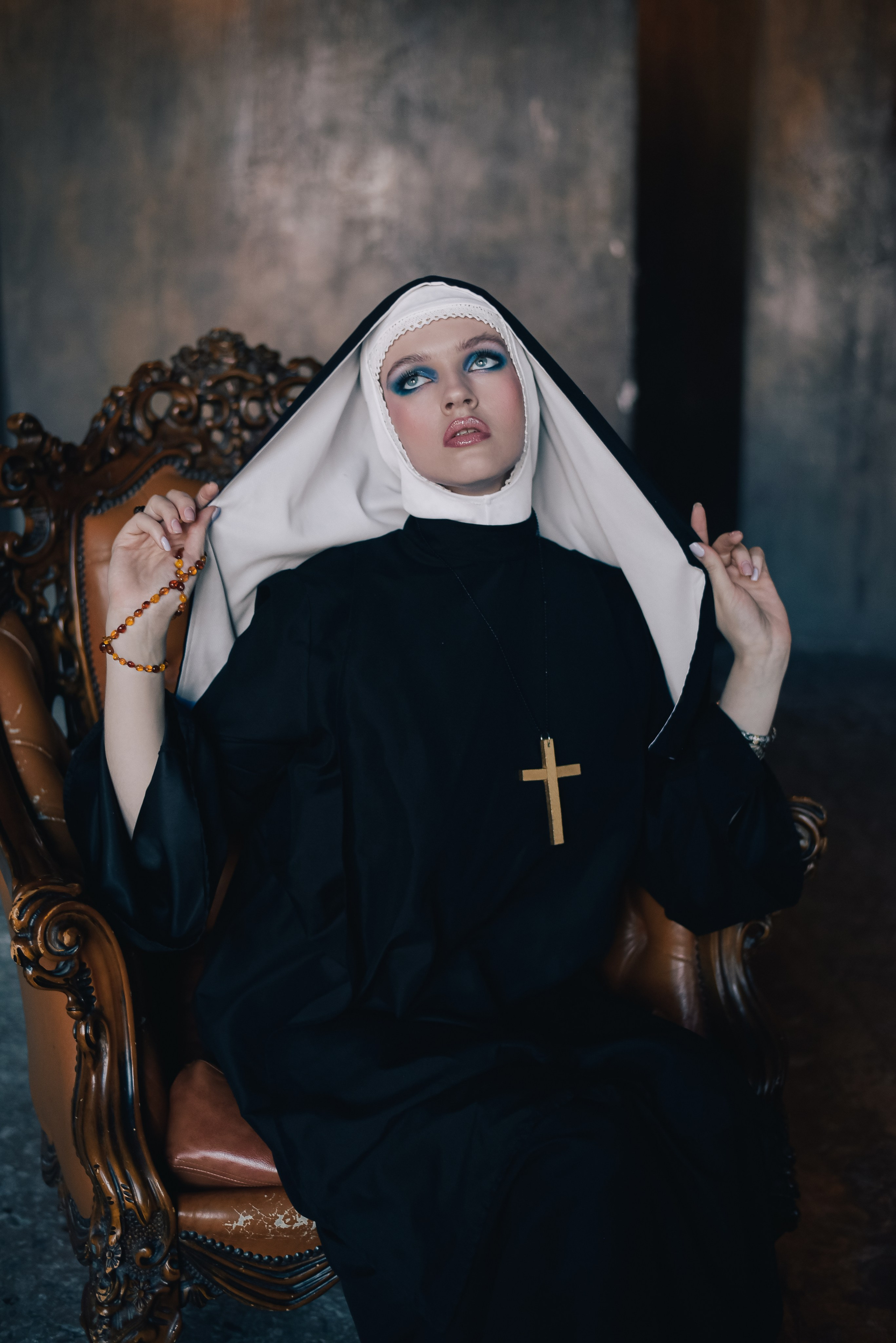 Монахиня. CREAM PHOTO
