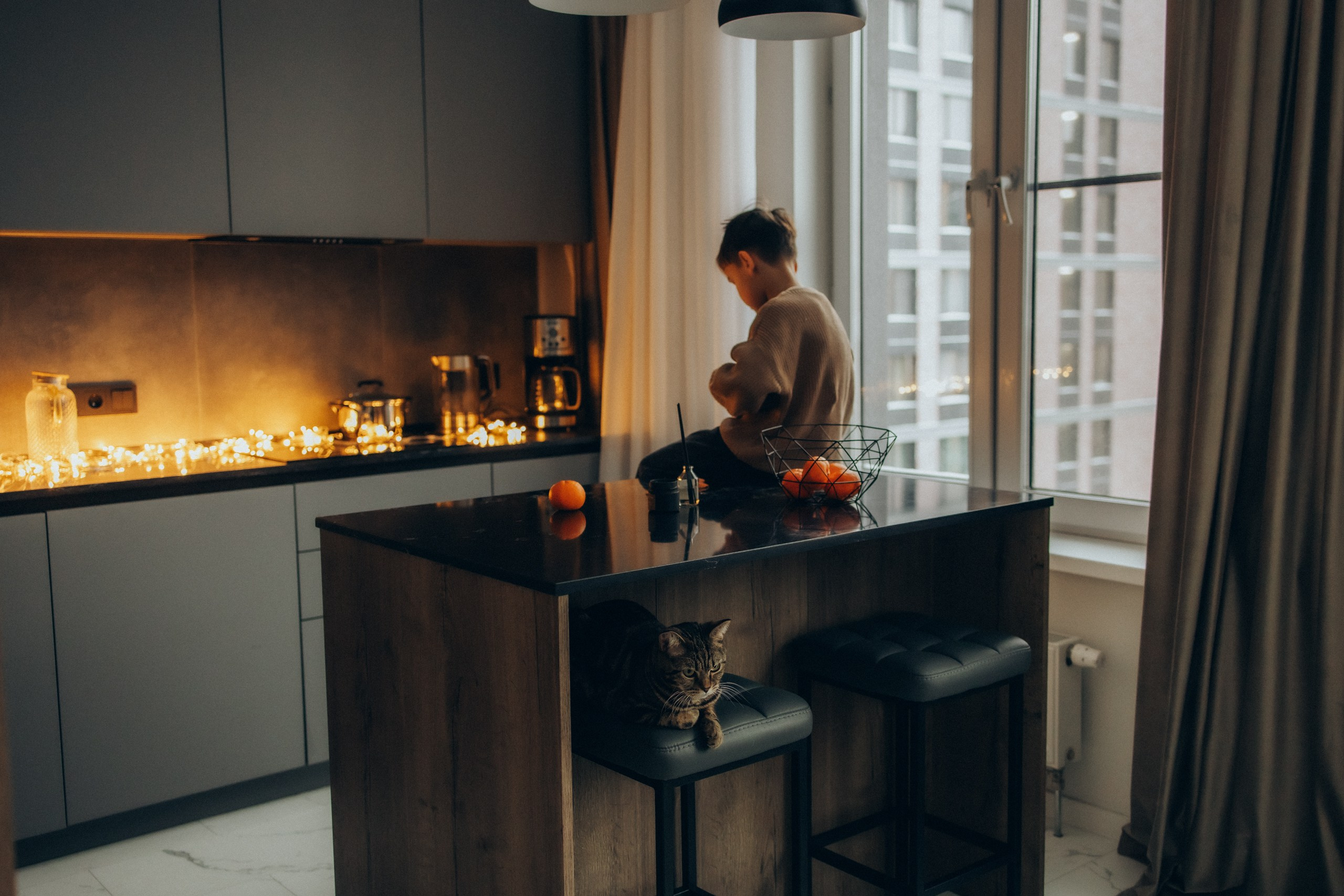 Руслан, Тимур и Луна. Семейный фотограф Москва